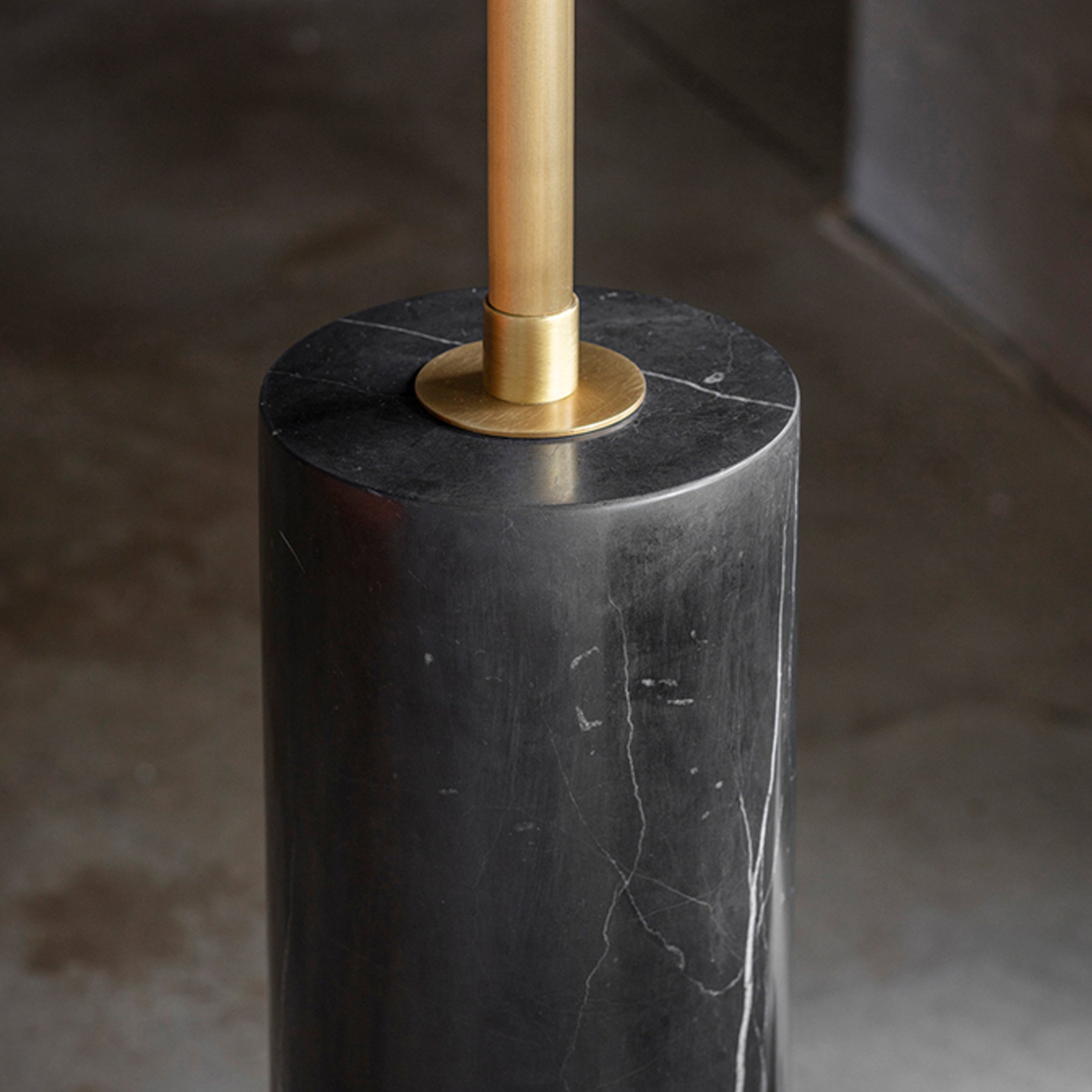 Disc and Ball Floor Lamp