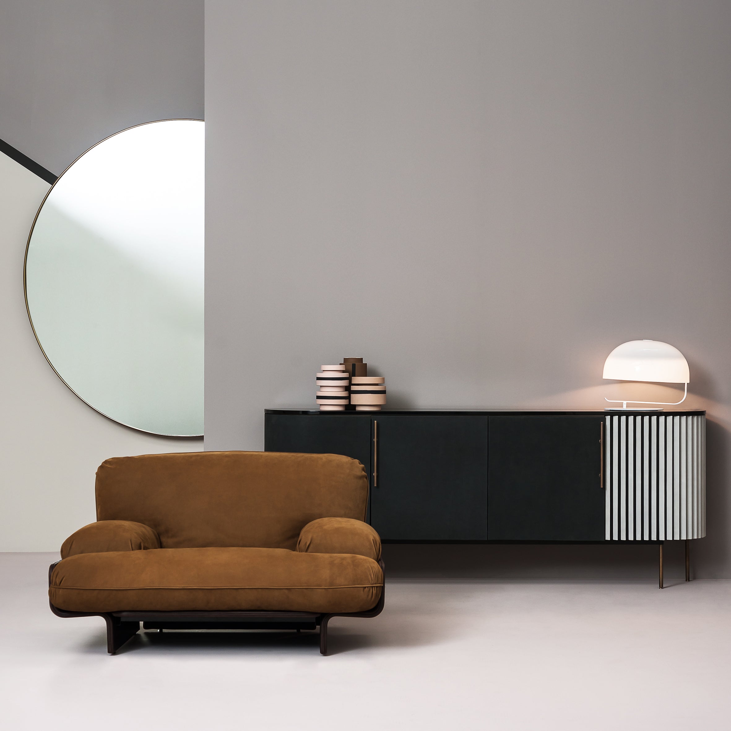 Plissé Low Cabinet