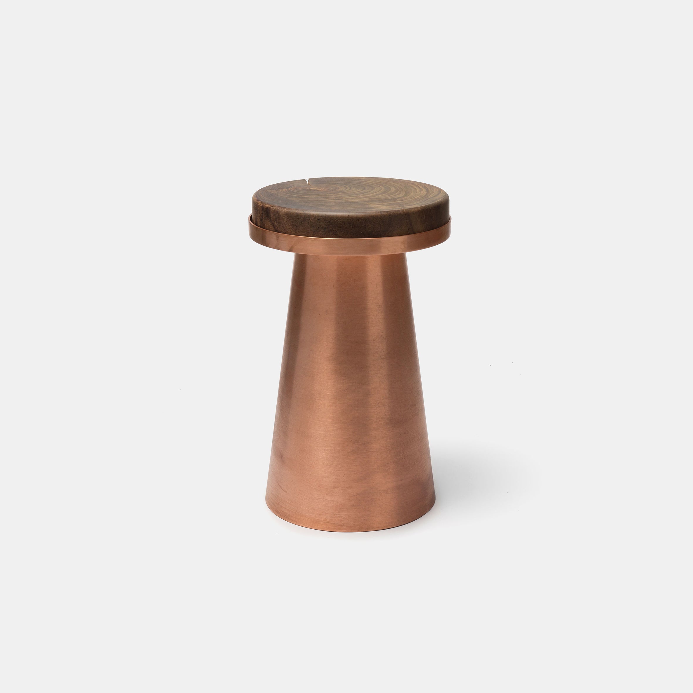 Material Container Stool - Copper