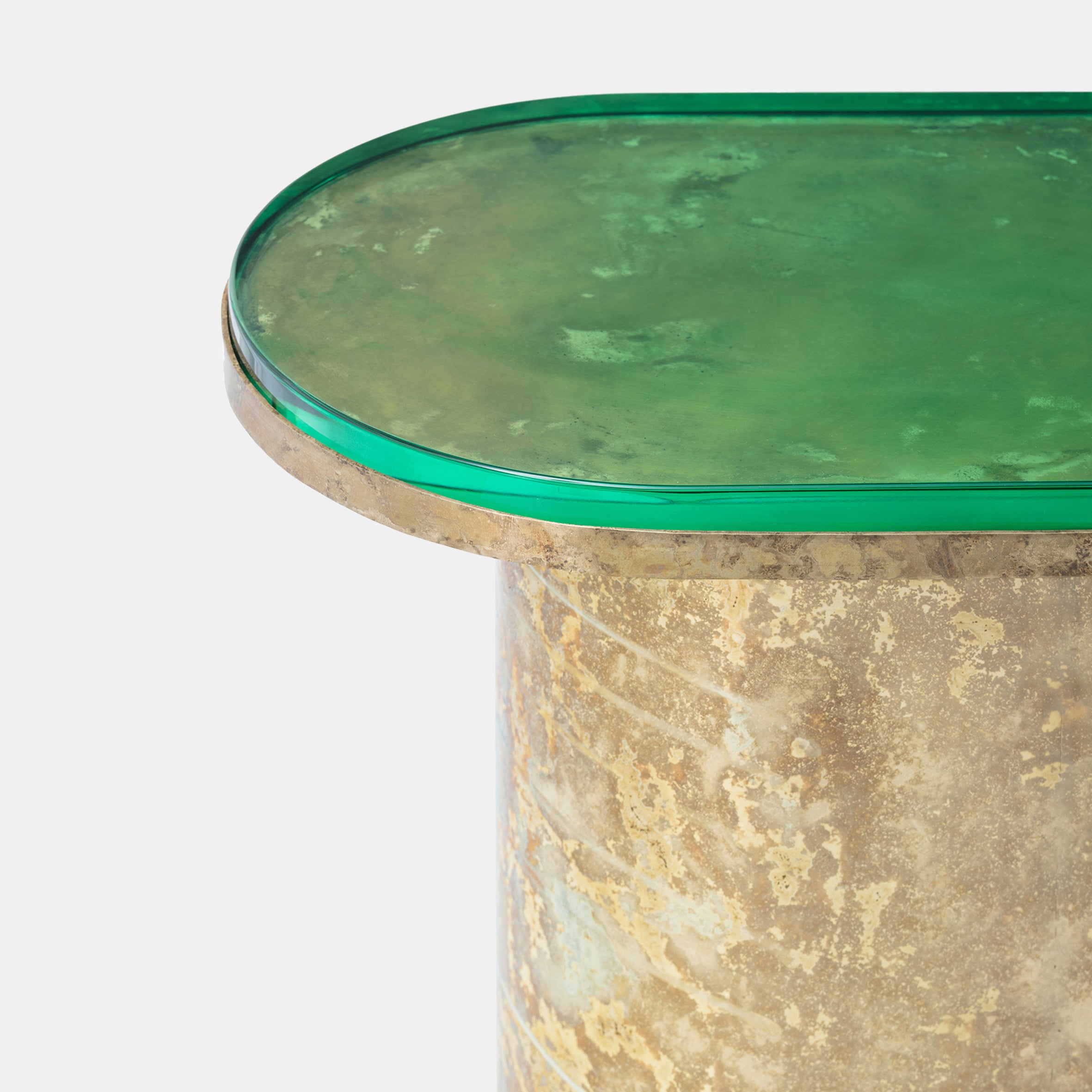 Structure for Use Stool - Brass