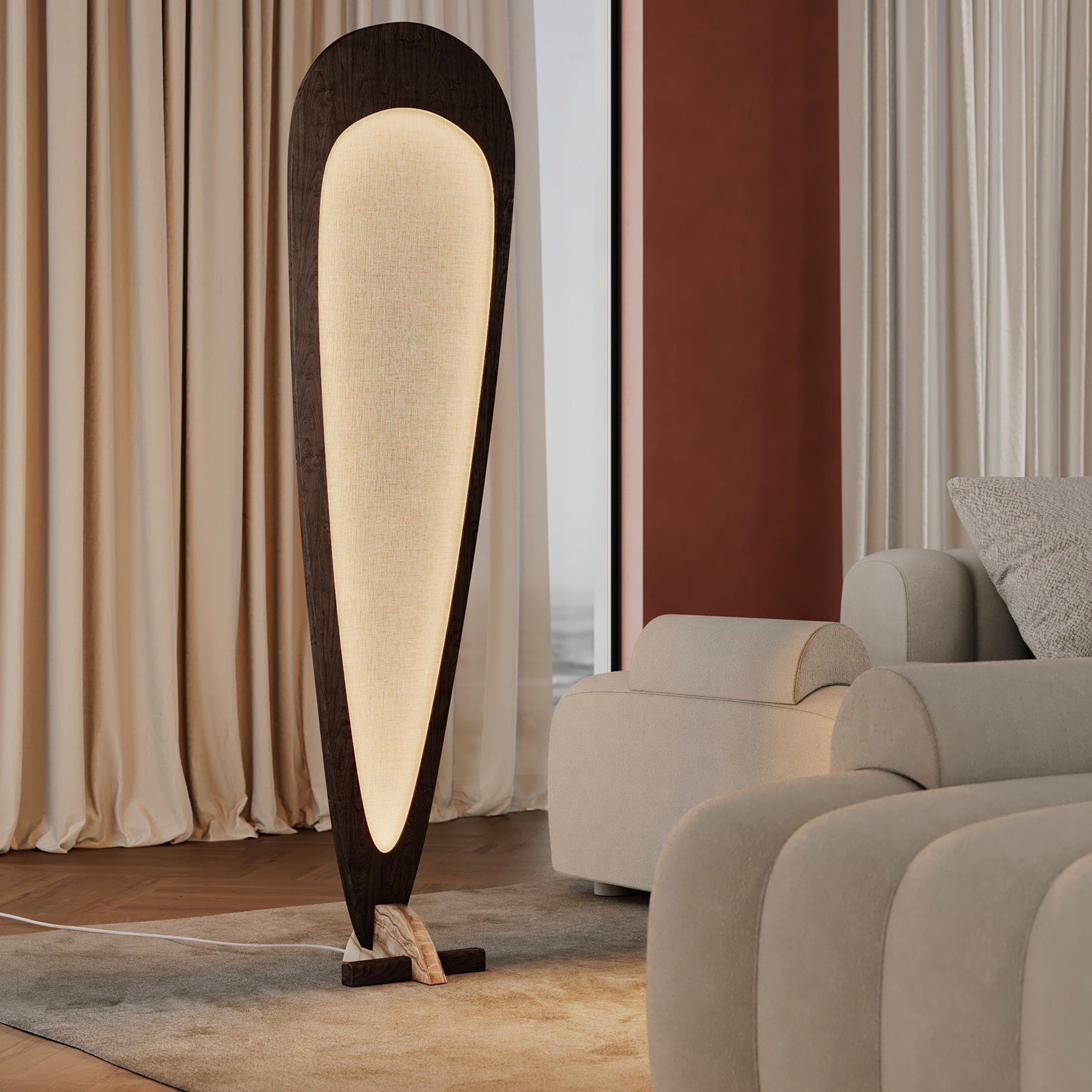 Pagaie Floor Lamp