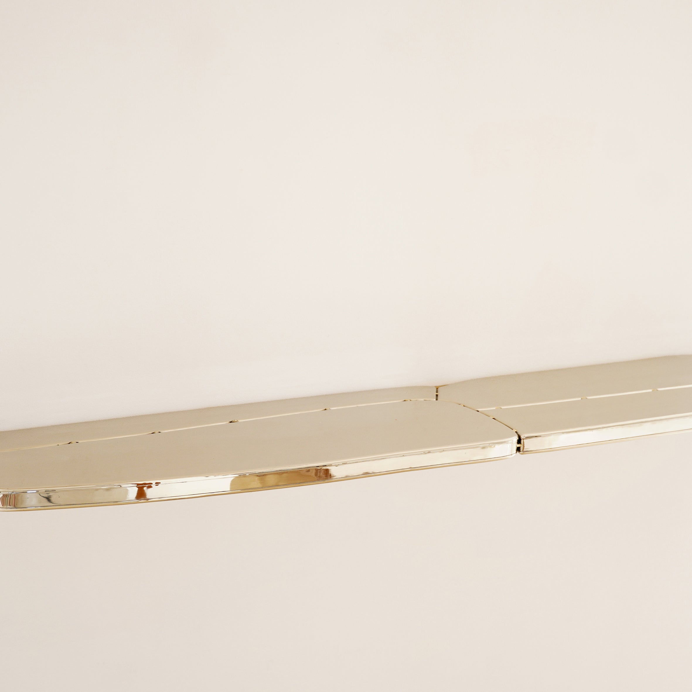 Slabs German Silver Wall Shelf