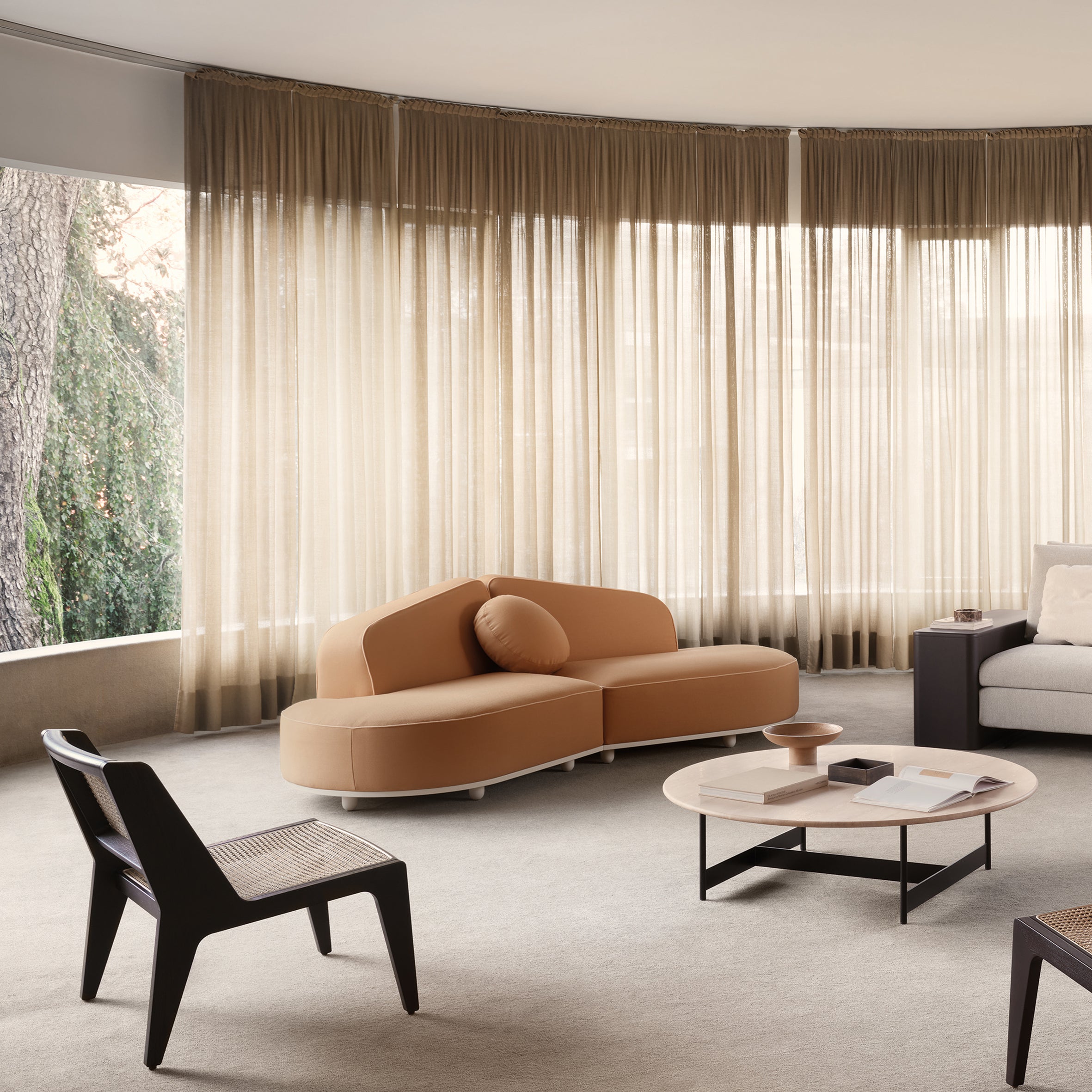 Arcolor Trapezoid Sofa