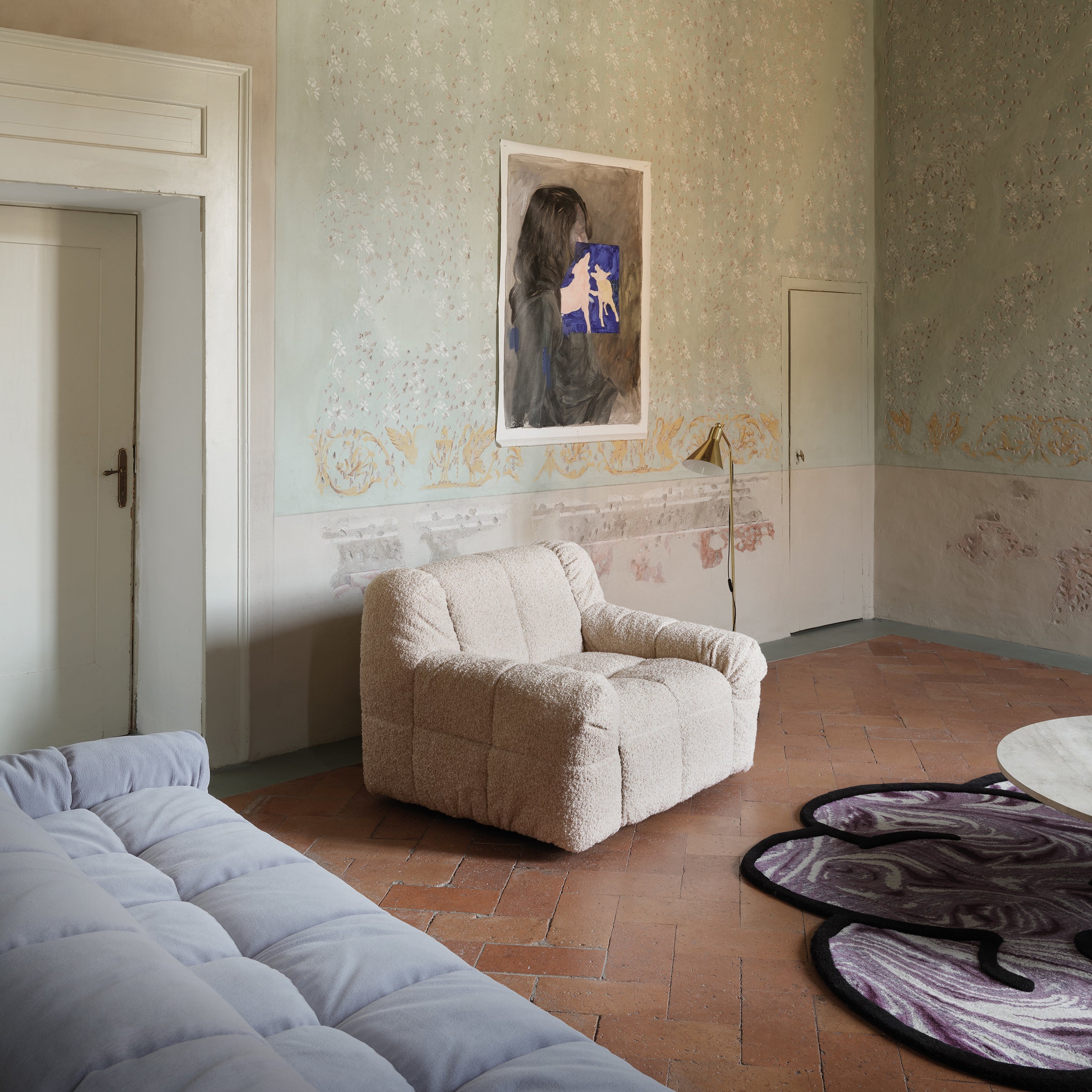 Strips 77 Lounge Chair