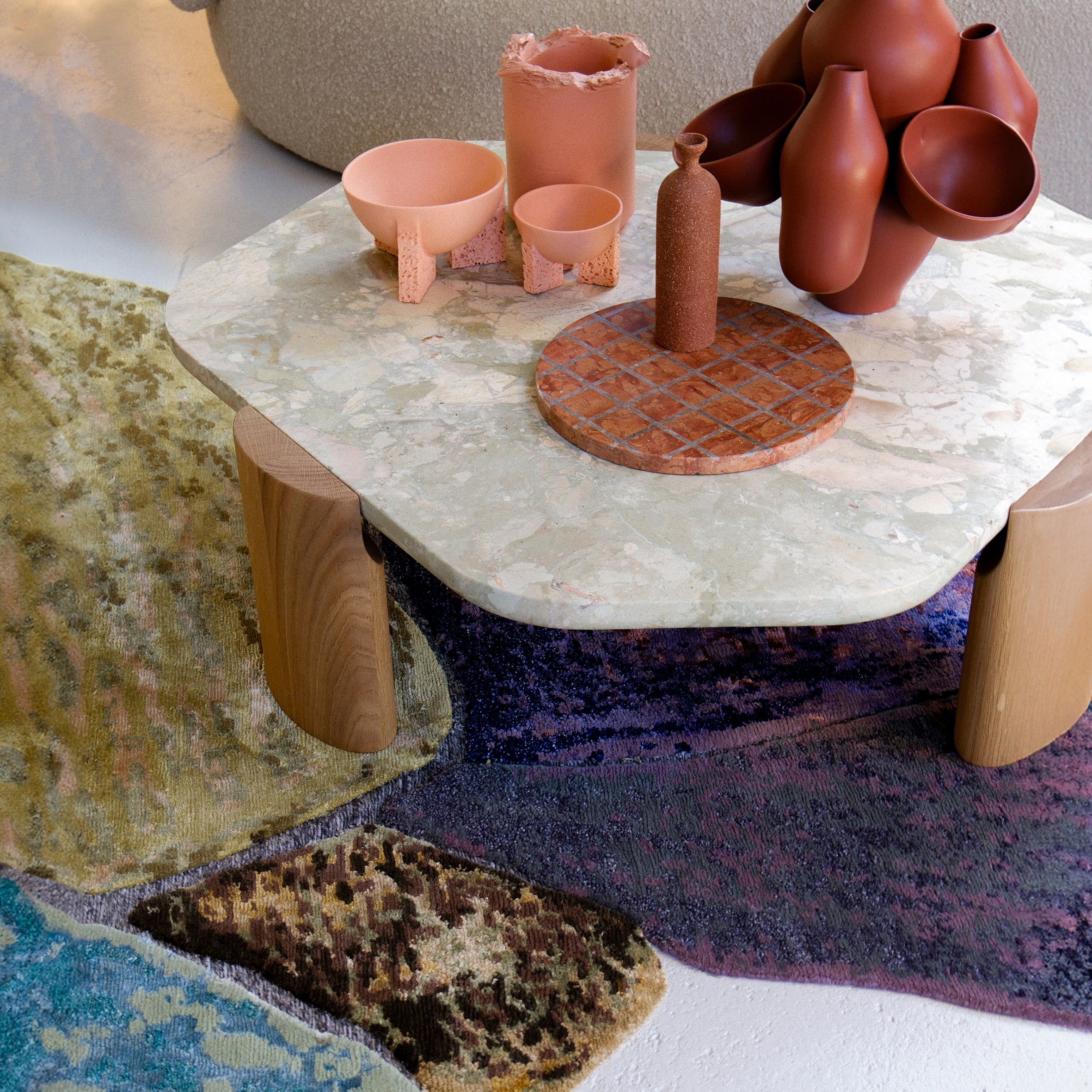 Corazones Isabel Rug