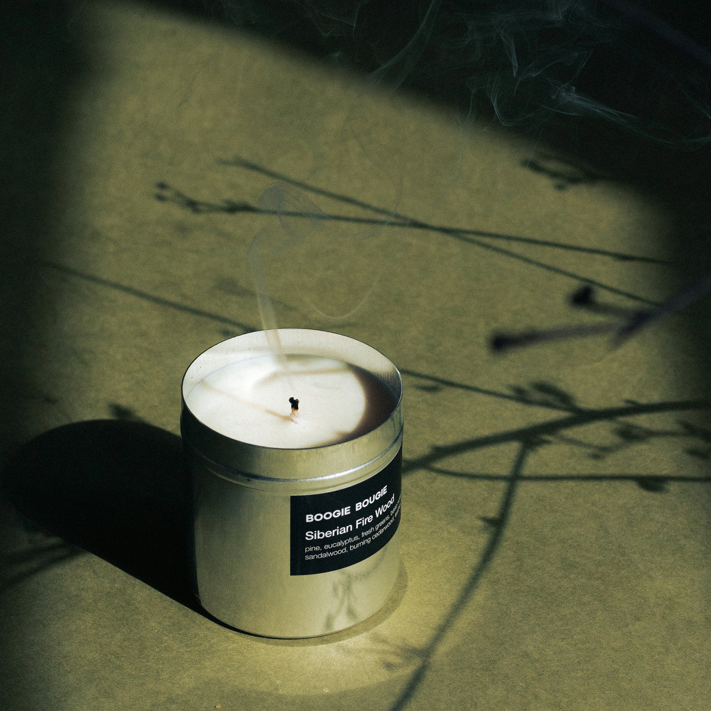 Scented Candle - Siberian Fire Wood