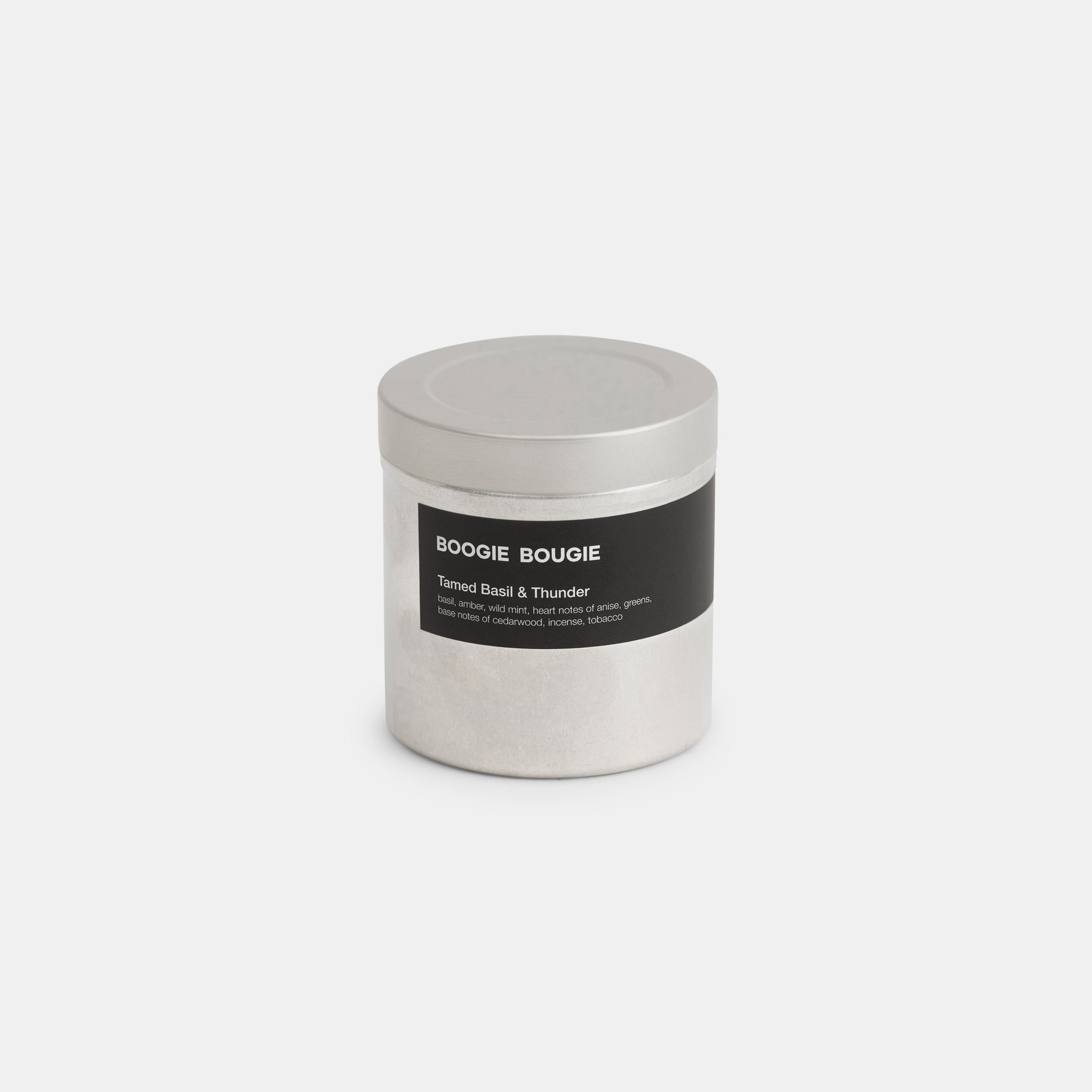 Scented Candle - Tamed Basil & Thunder