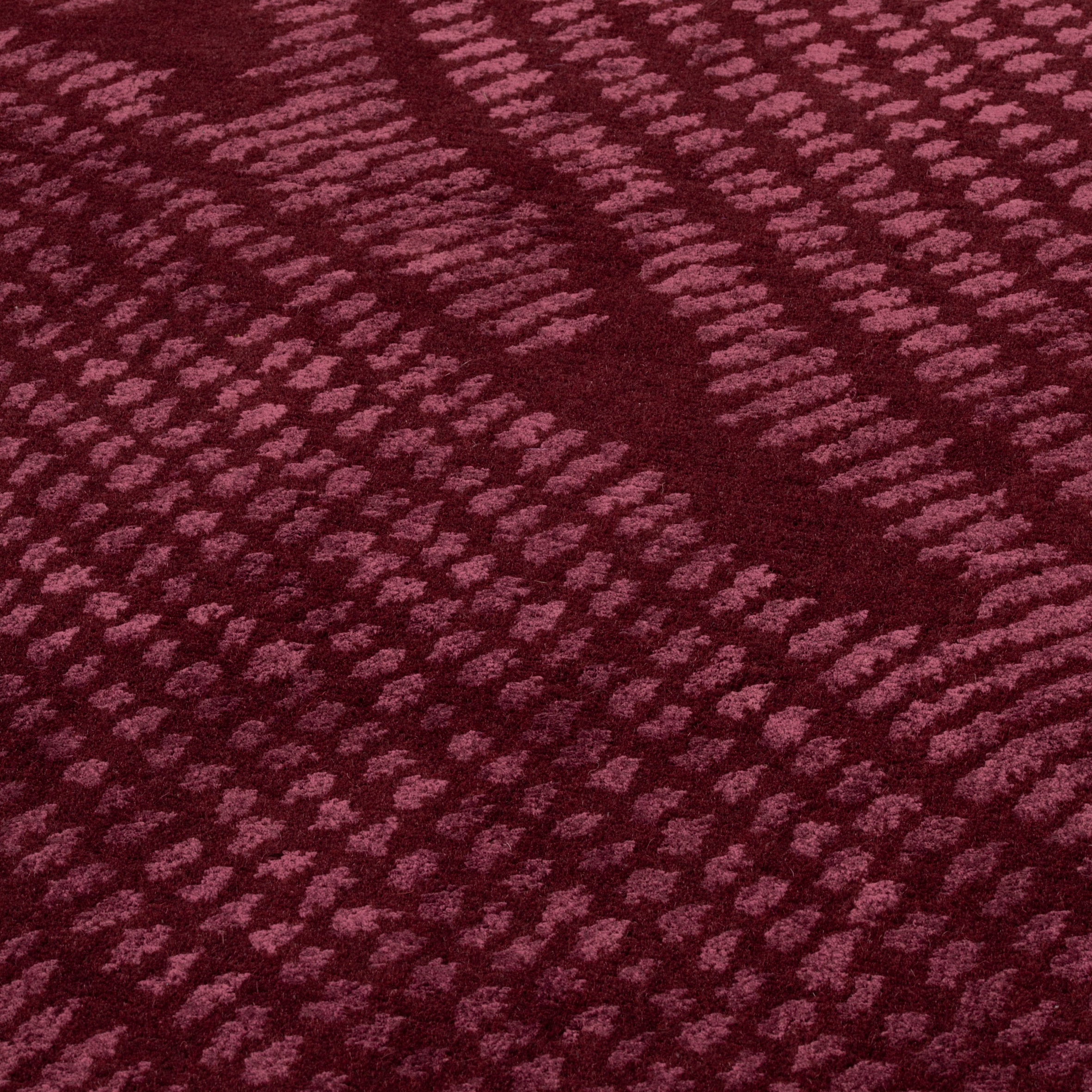Moiré Zig-Zag Rug