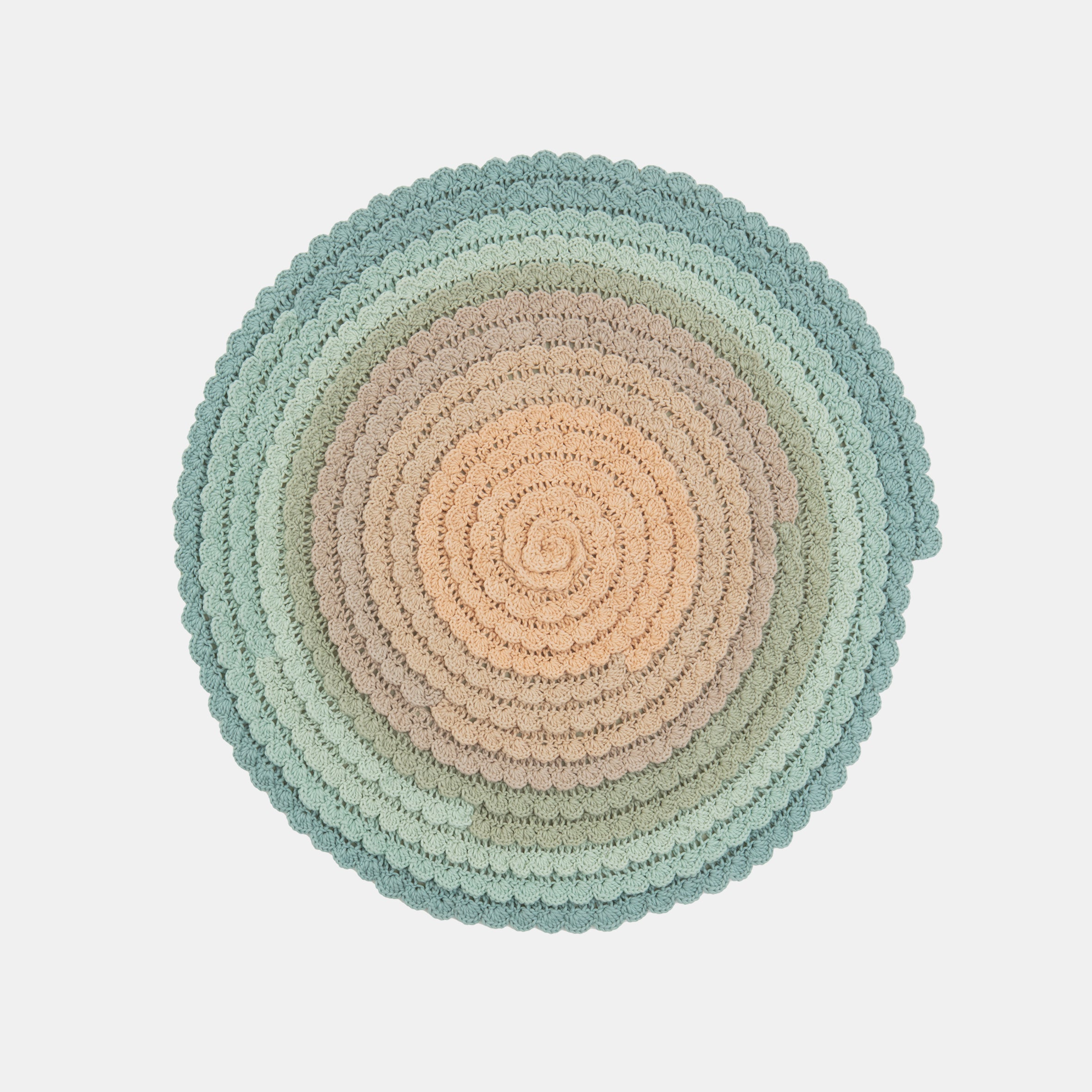 Swirl Round Rug