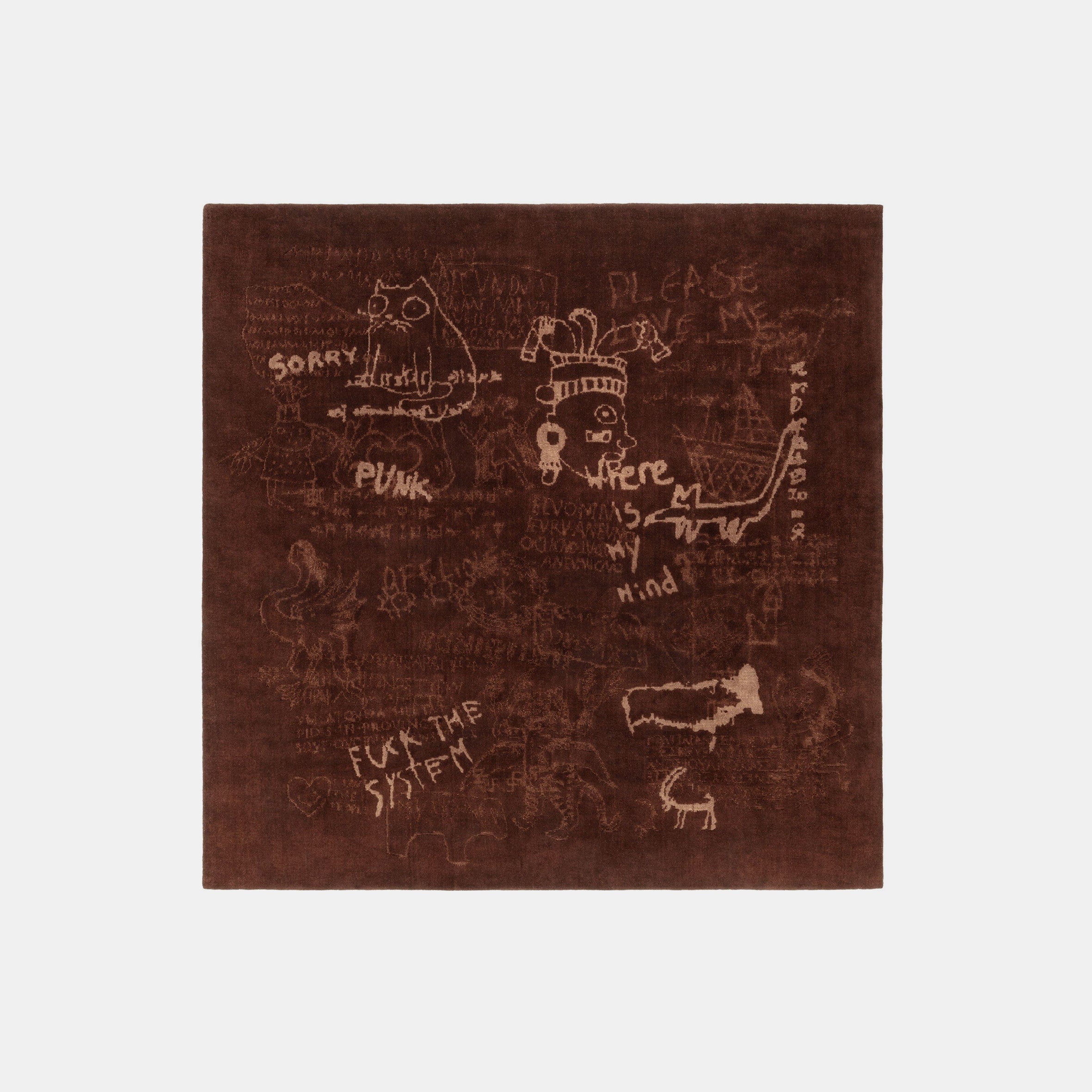 Hypercode Rug - Square