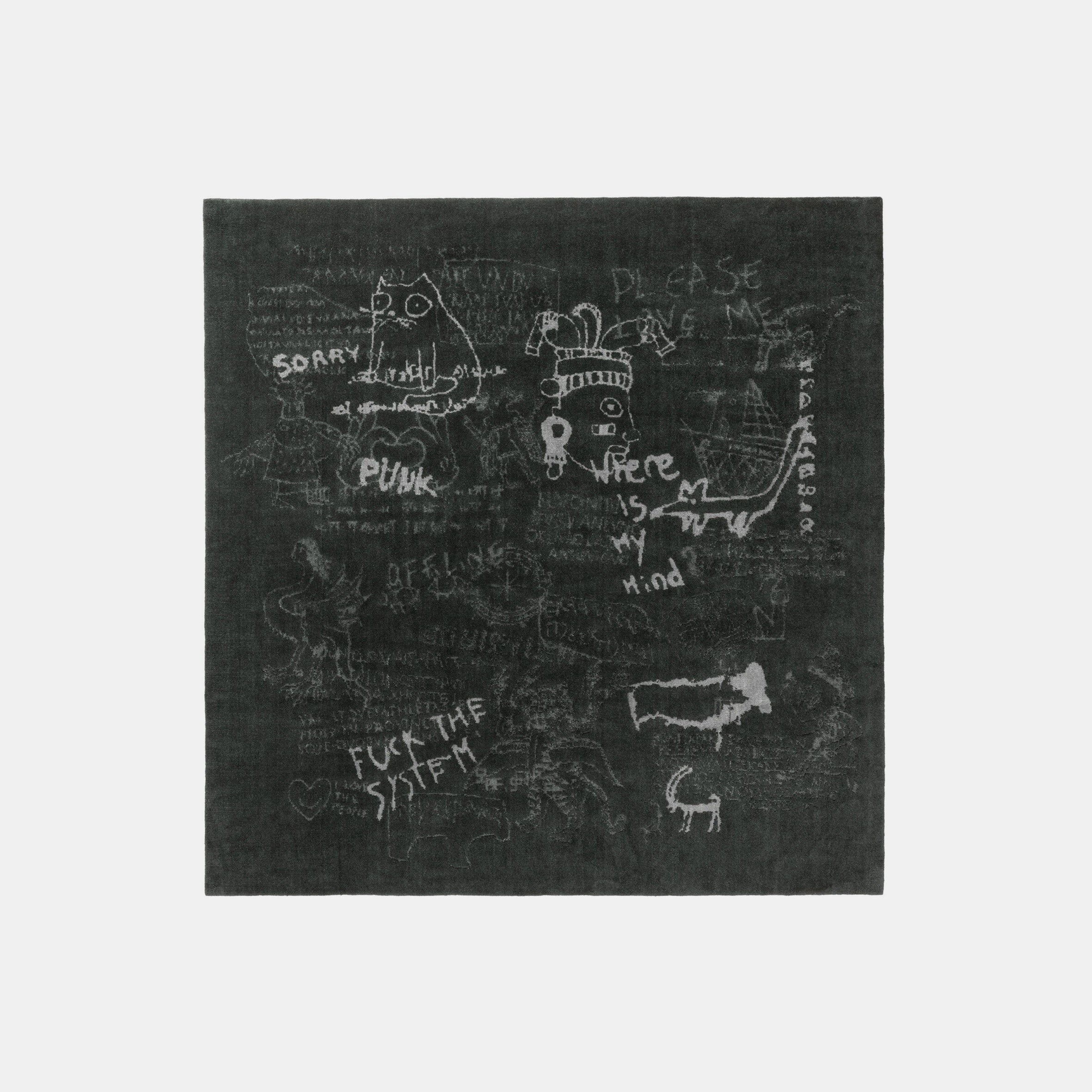 Hypercode Rug - Square