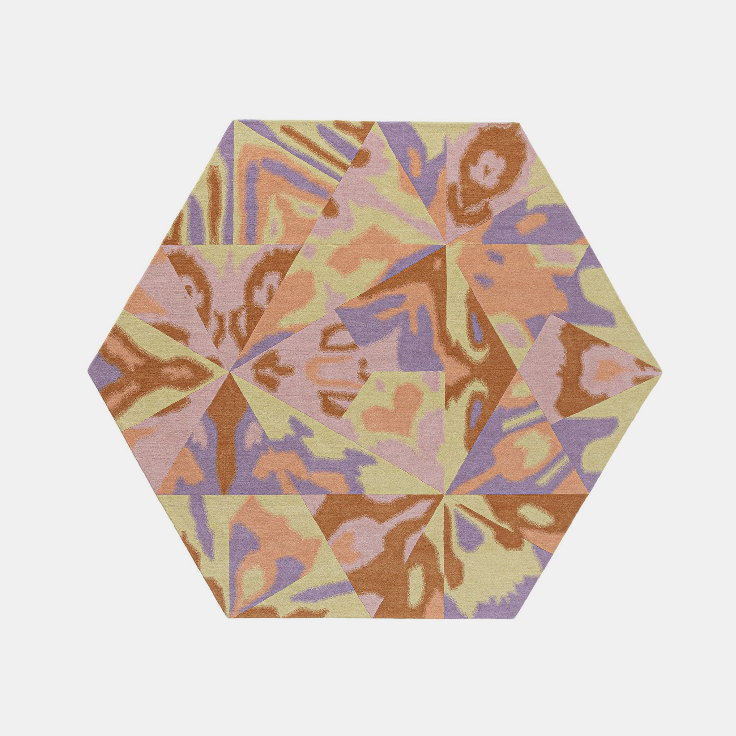 Soft Wood Rug - Warm