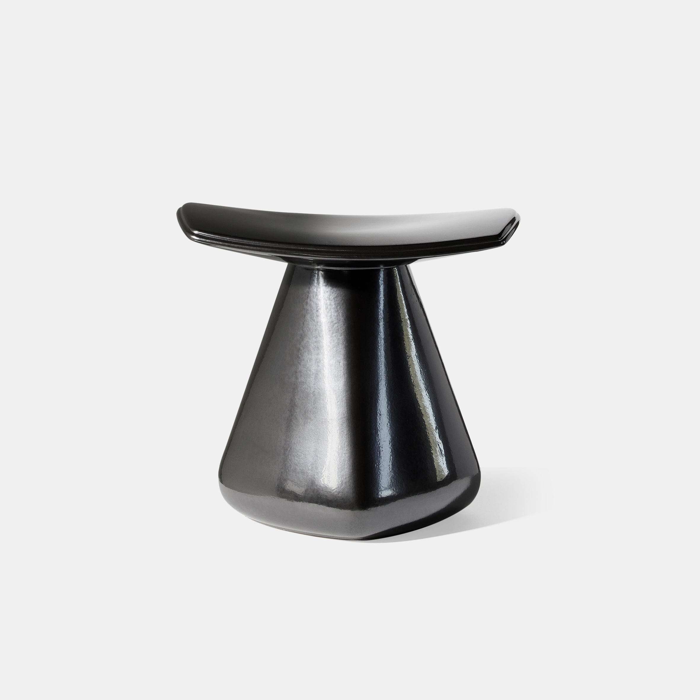 DAM Stool - Black Ceramic