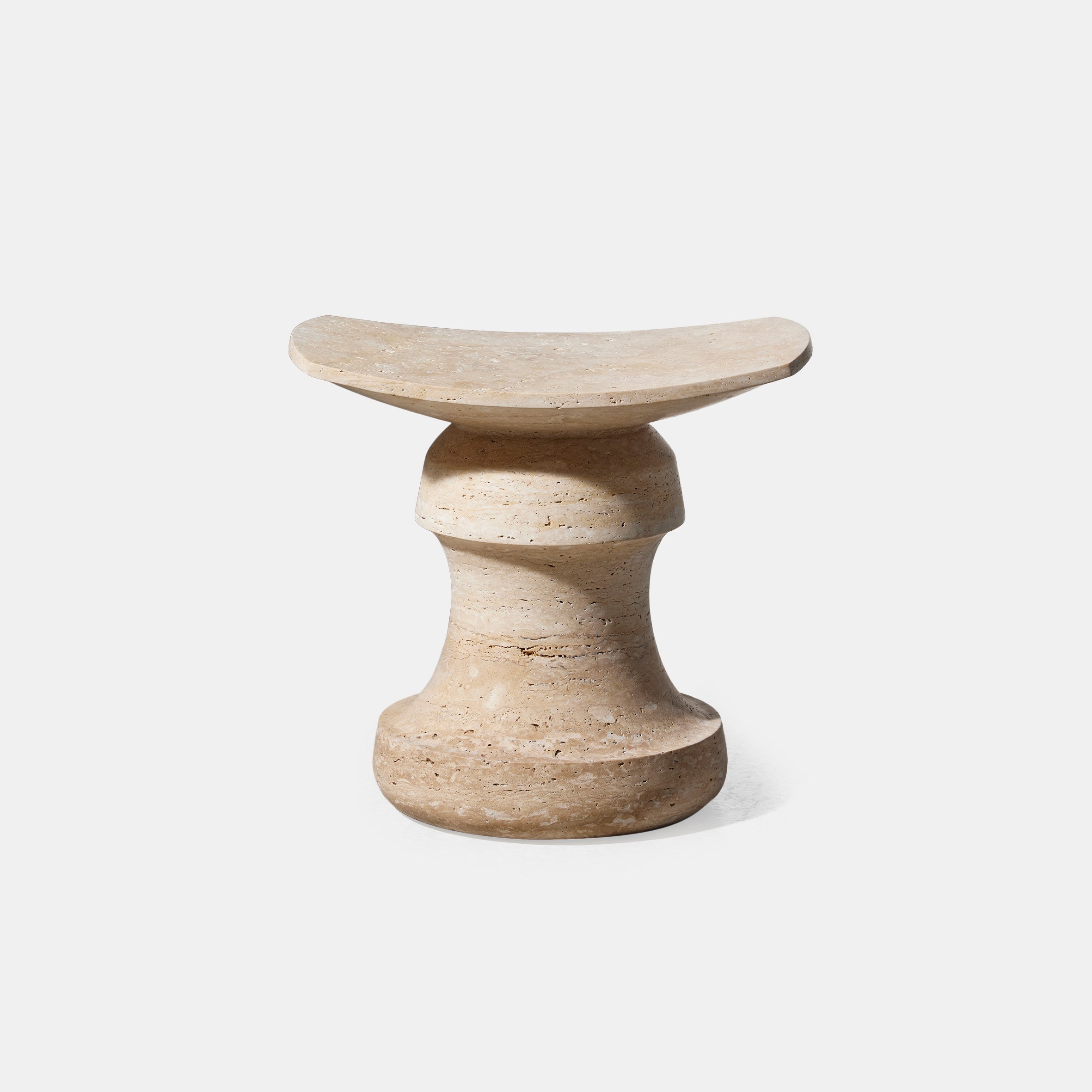 ROI Stool - Travertine