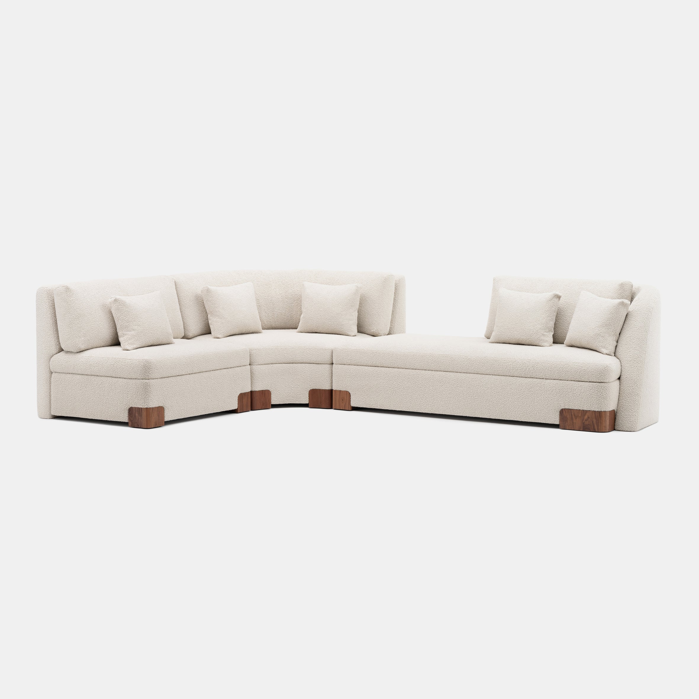 Albireo Curved Sofa