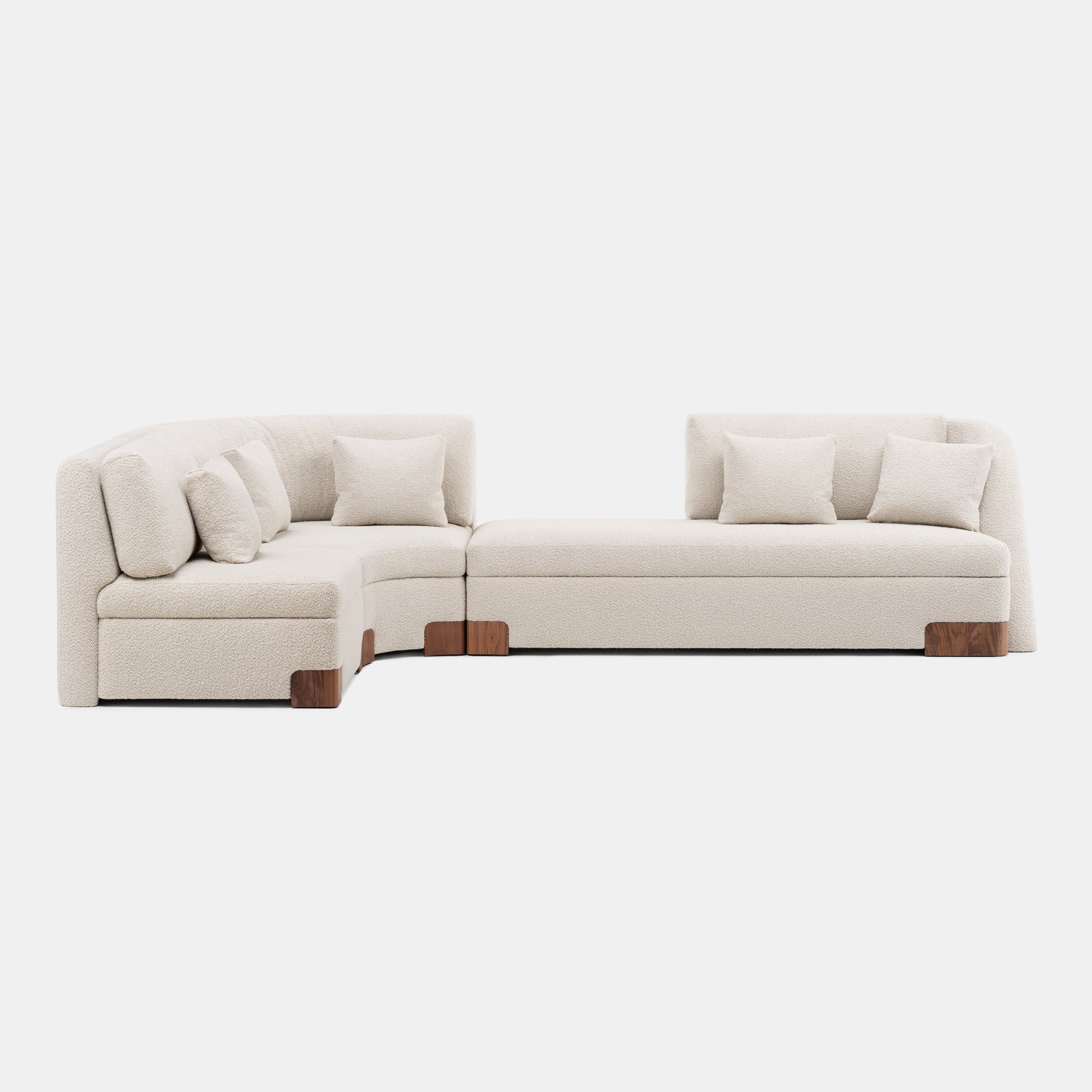 Albireo Curved Sofa