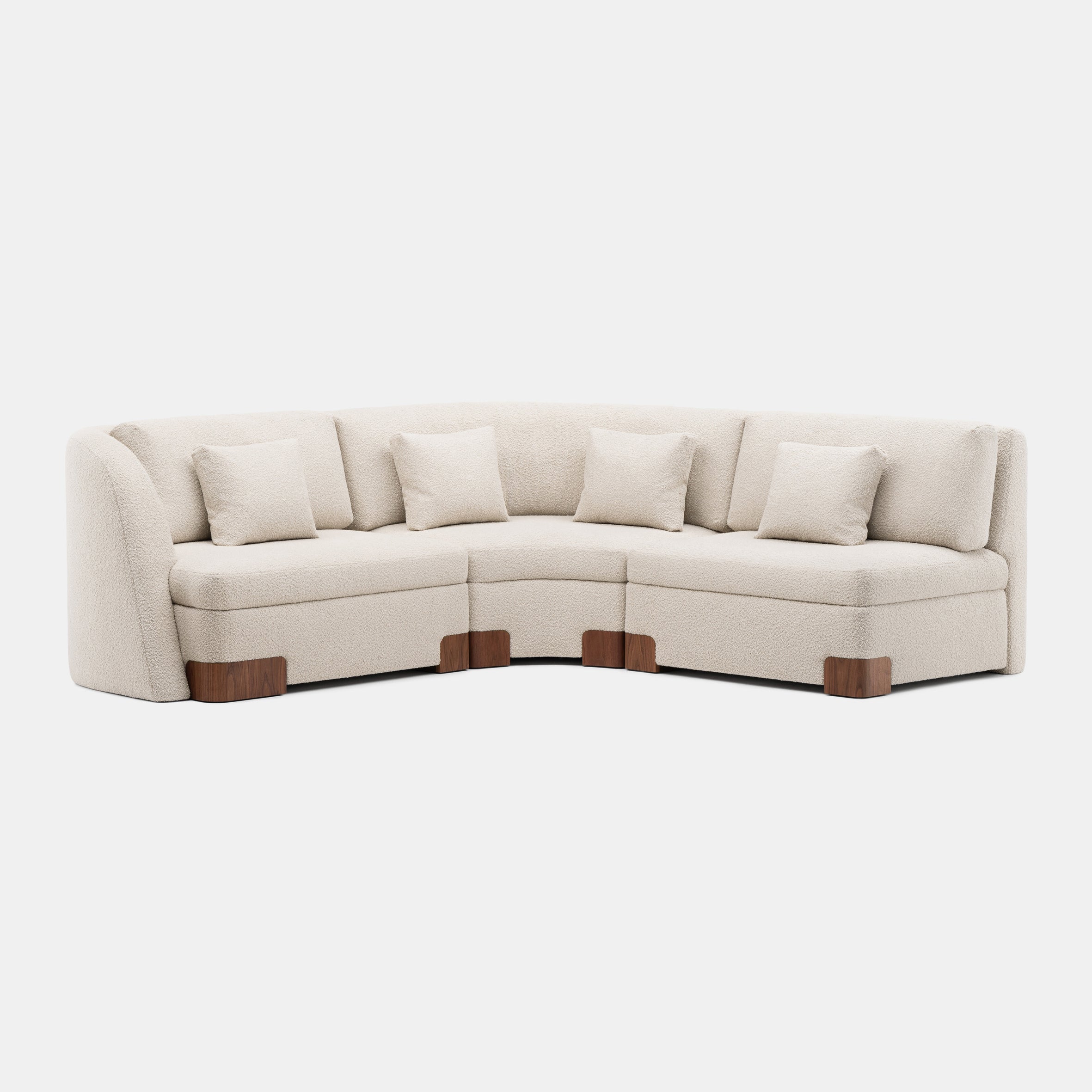 Albireo Curved Sofa