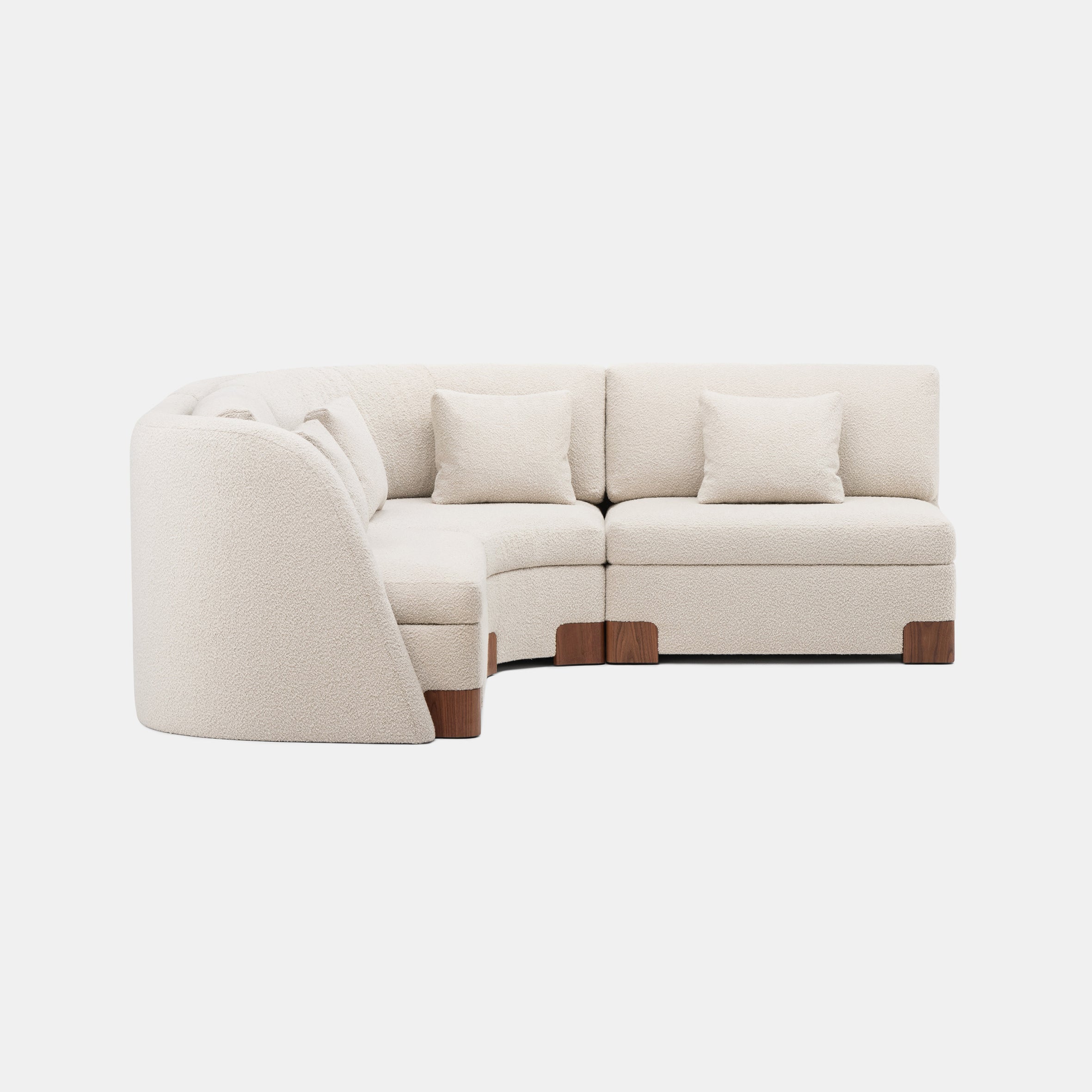 Albireo Curved Sofa