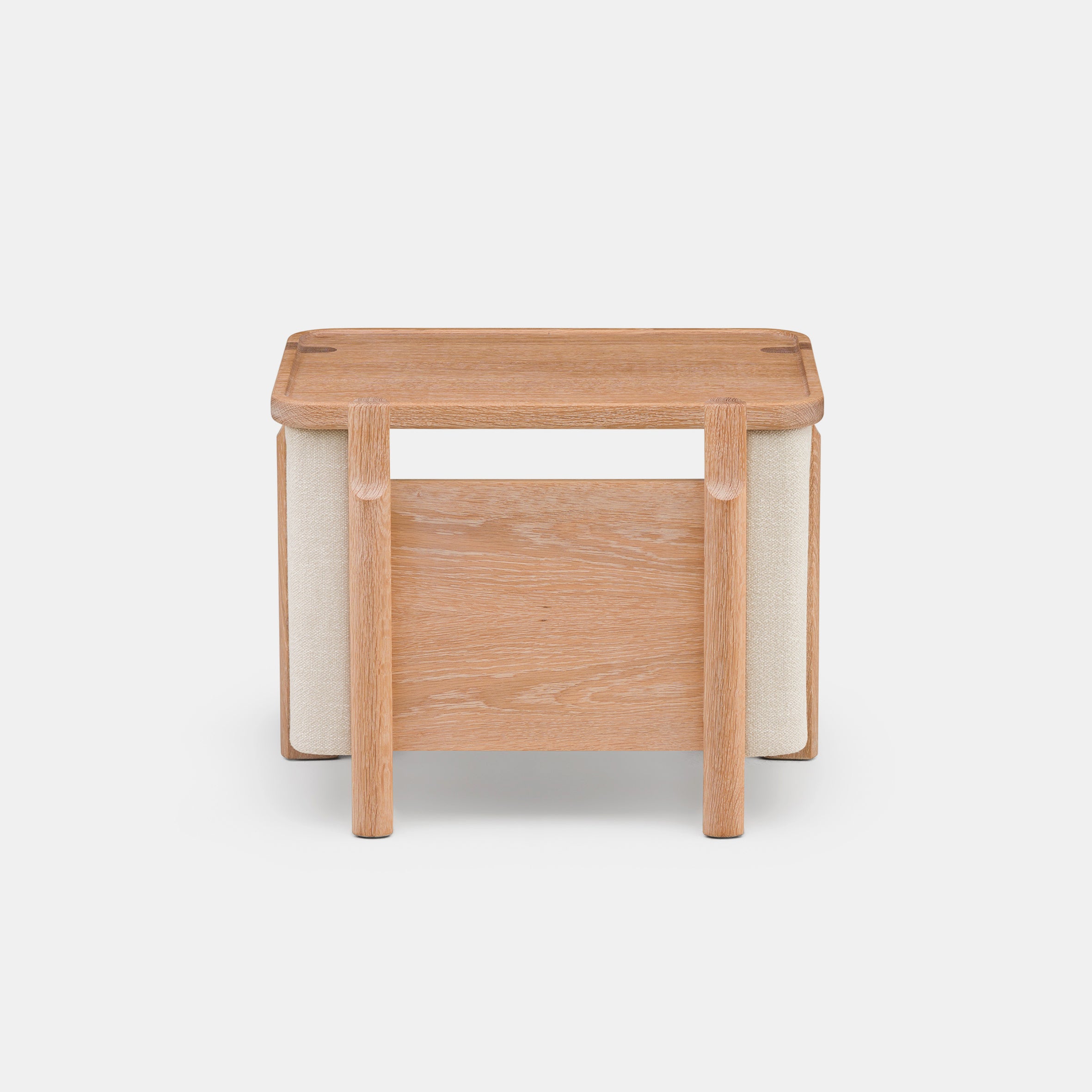 Twenty-Five Upholstered Bedside Table