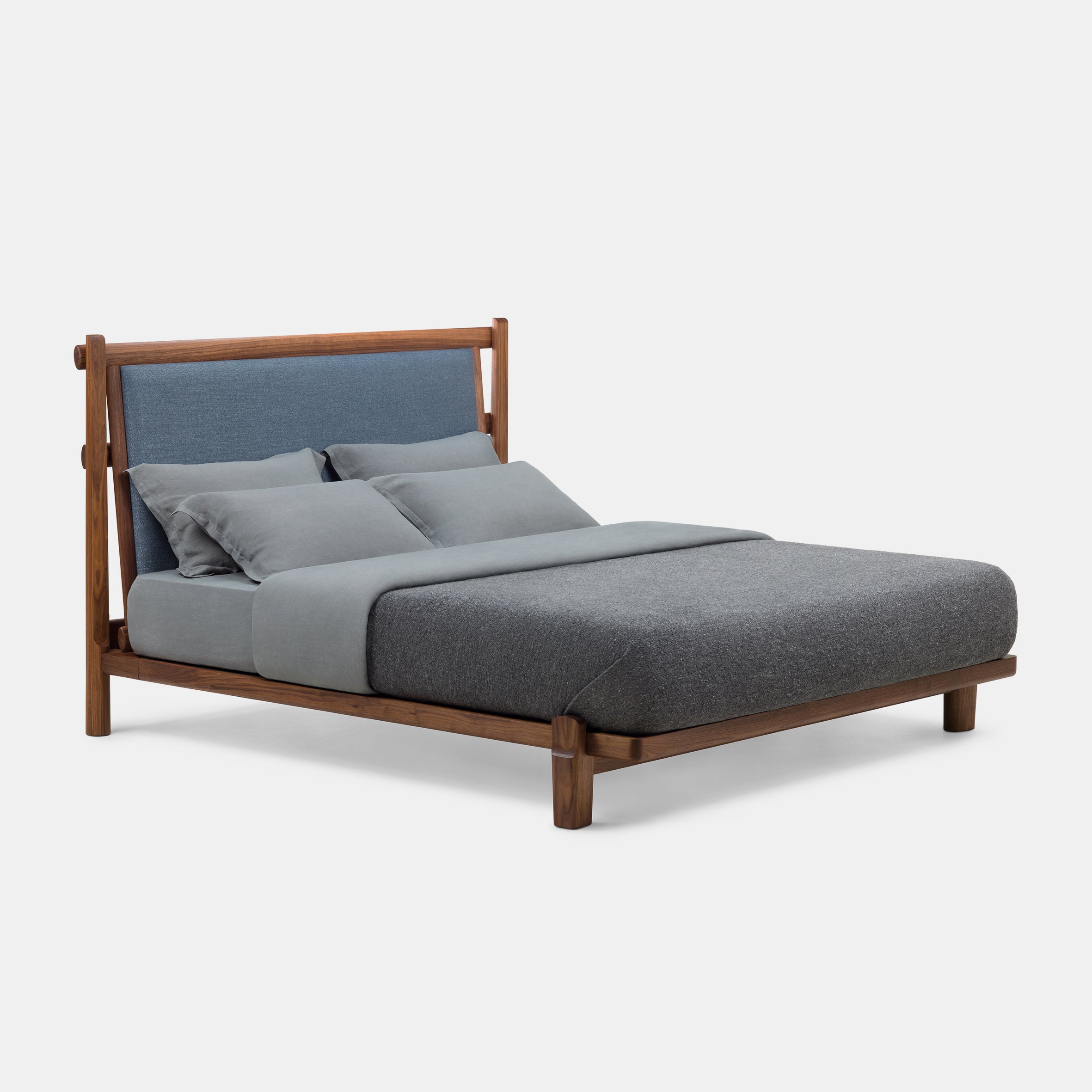 Twenty-Five Upholstered Bed