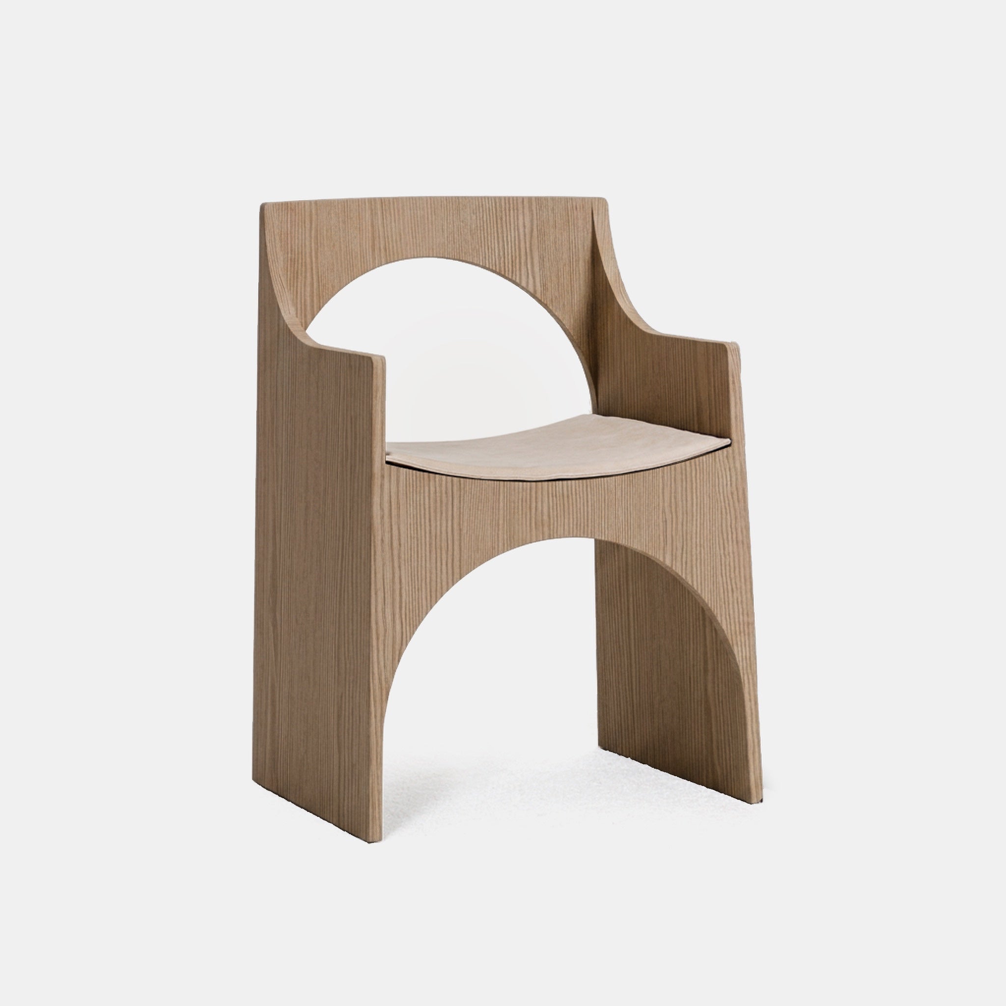 CLE Chair with Leather Pad - Set of 2