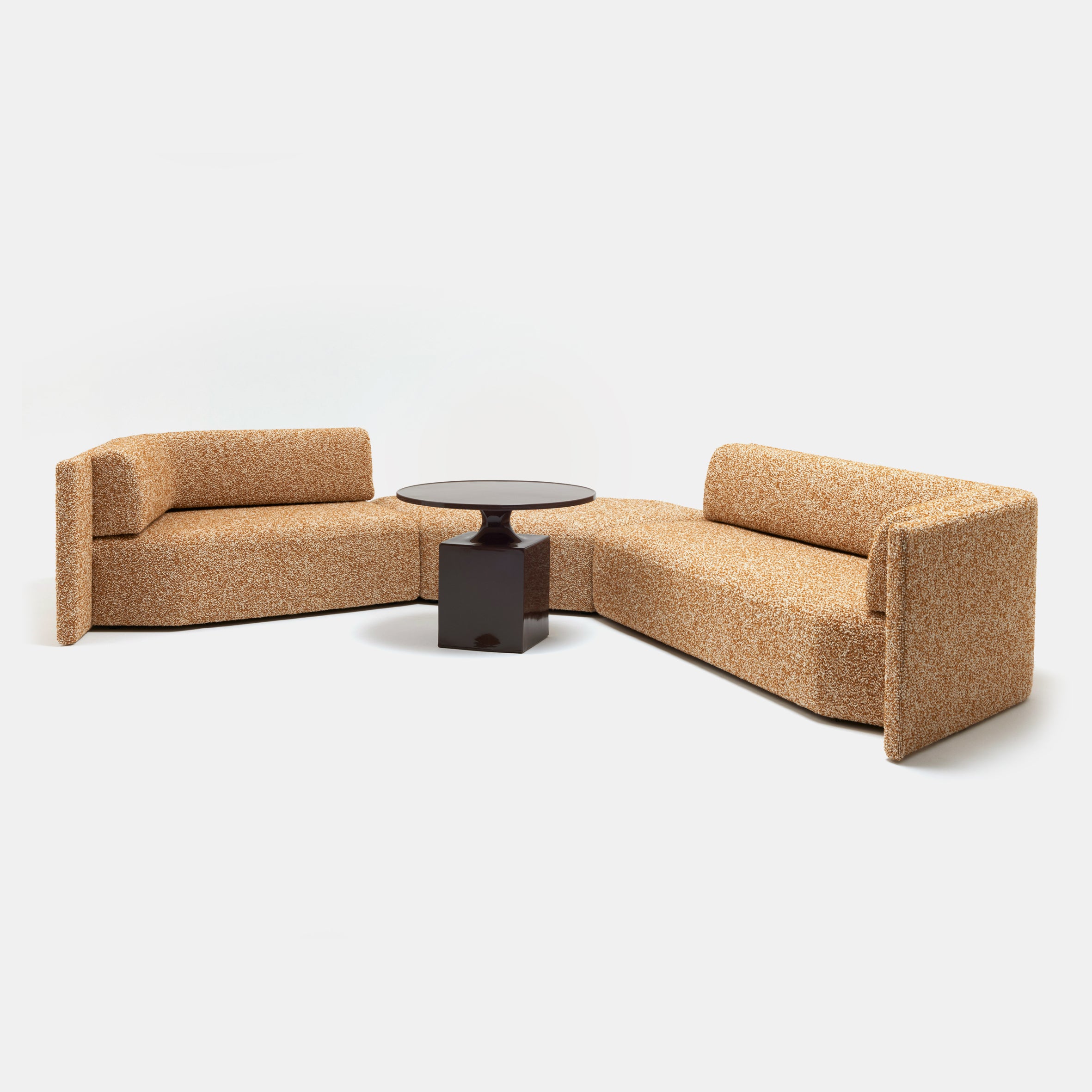 OUK2 Enameled Ceramic Side Table