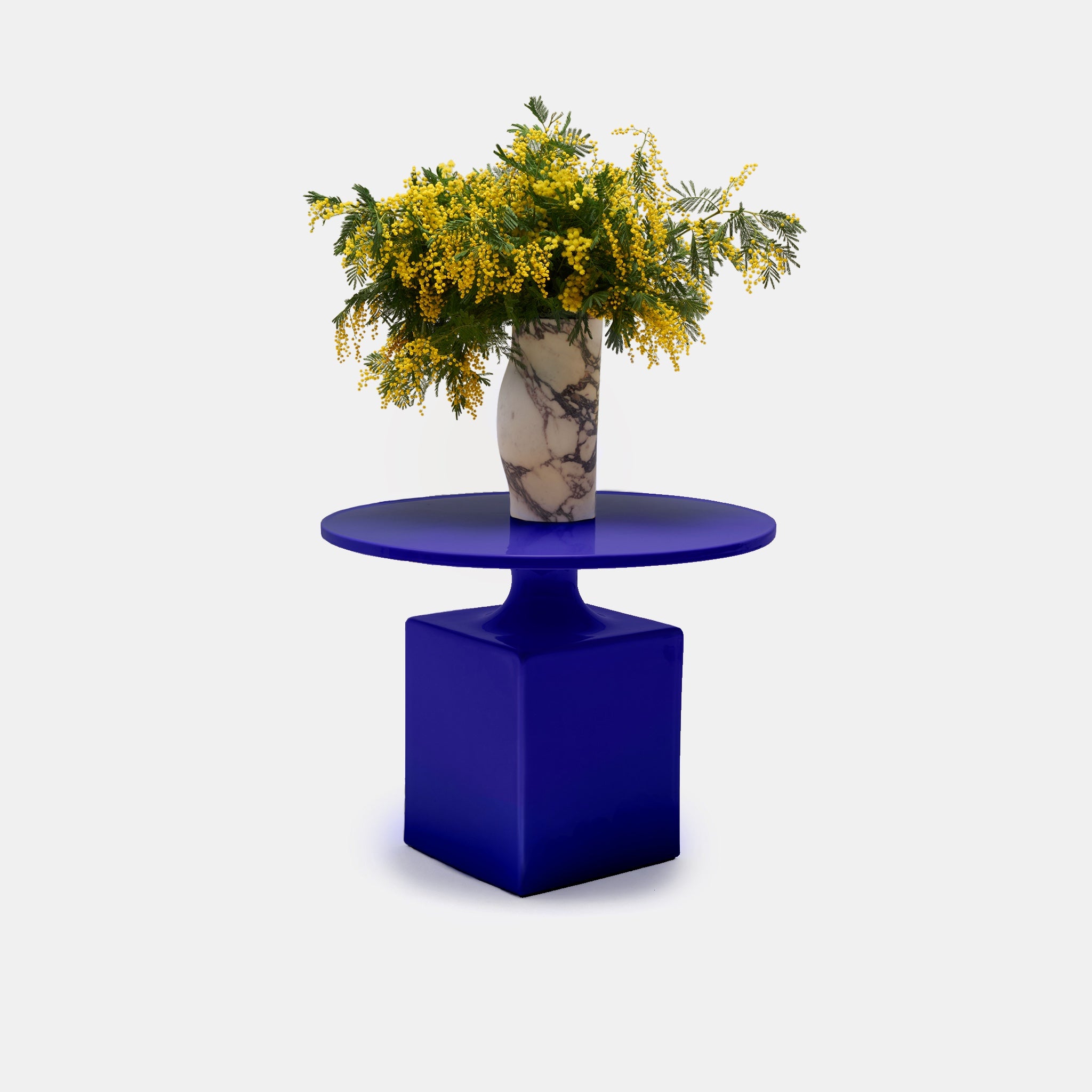 OUK2 Enameled Ceramic Side Table