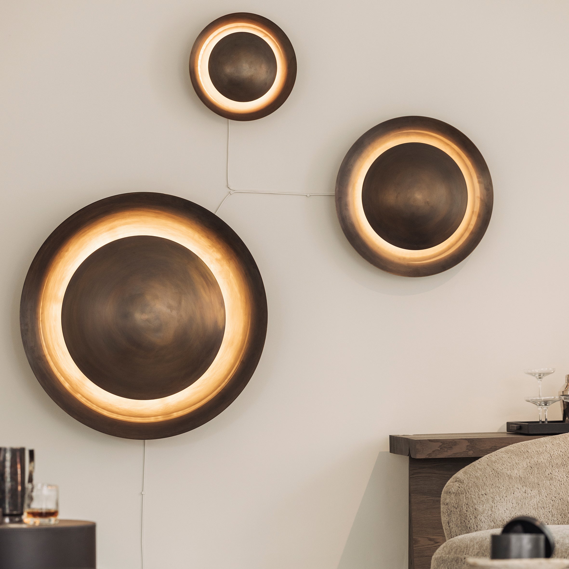 Kurkuma Wall / Ceiling Lamp - Monologue London