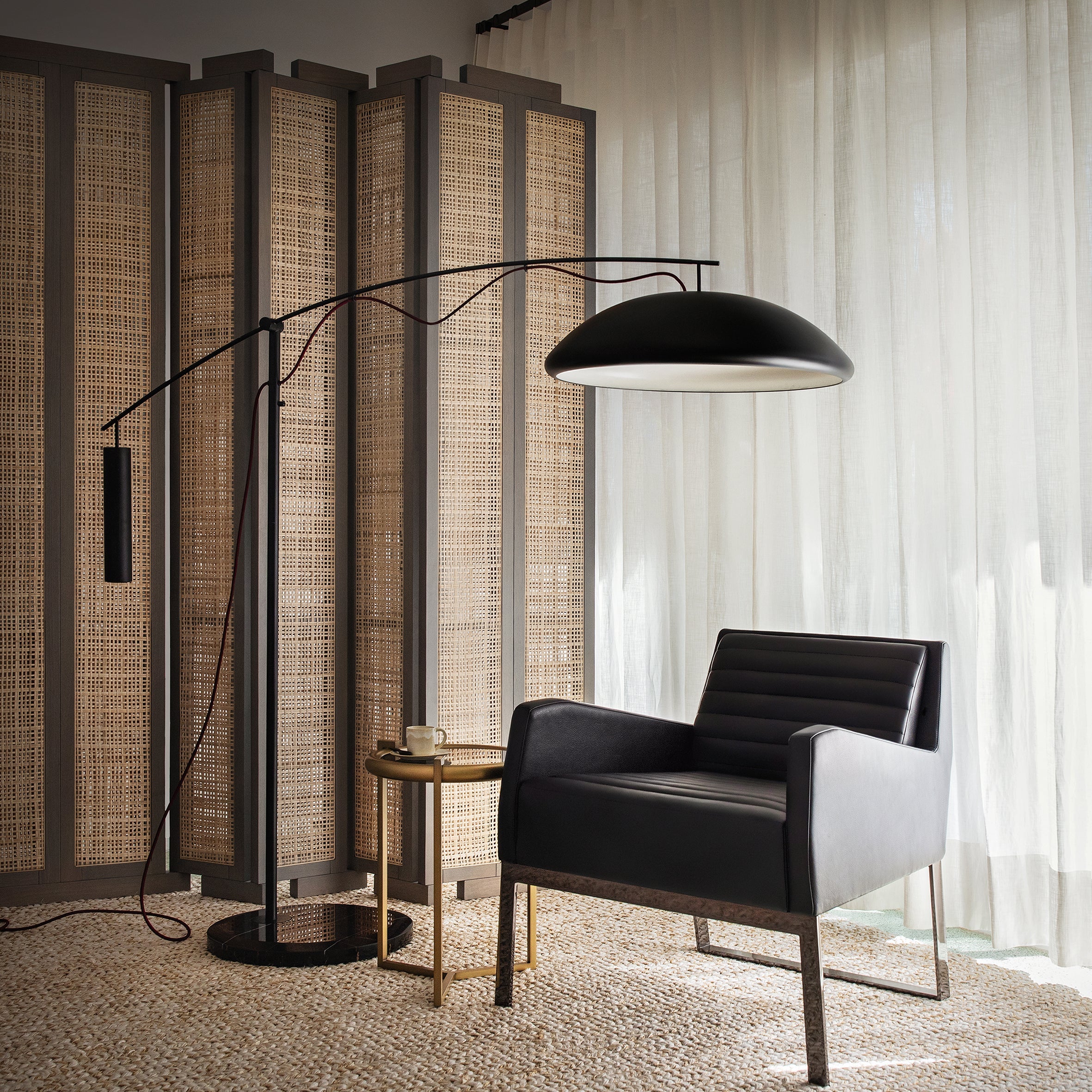 Takayama Floor Lamp - Black