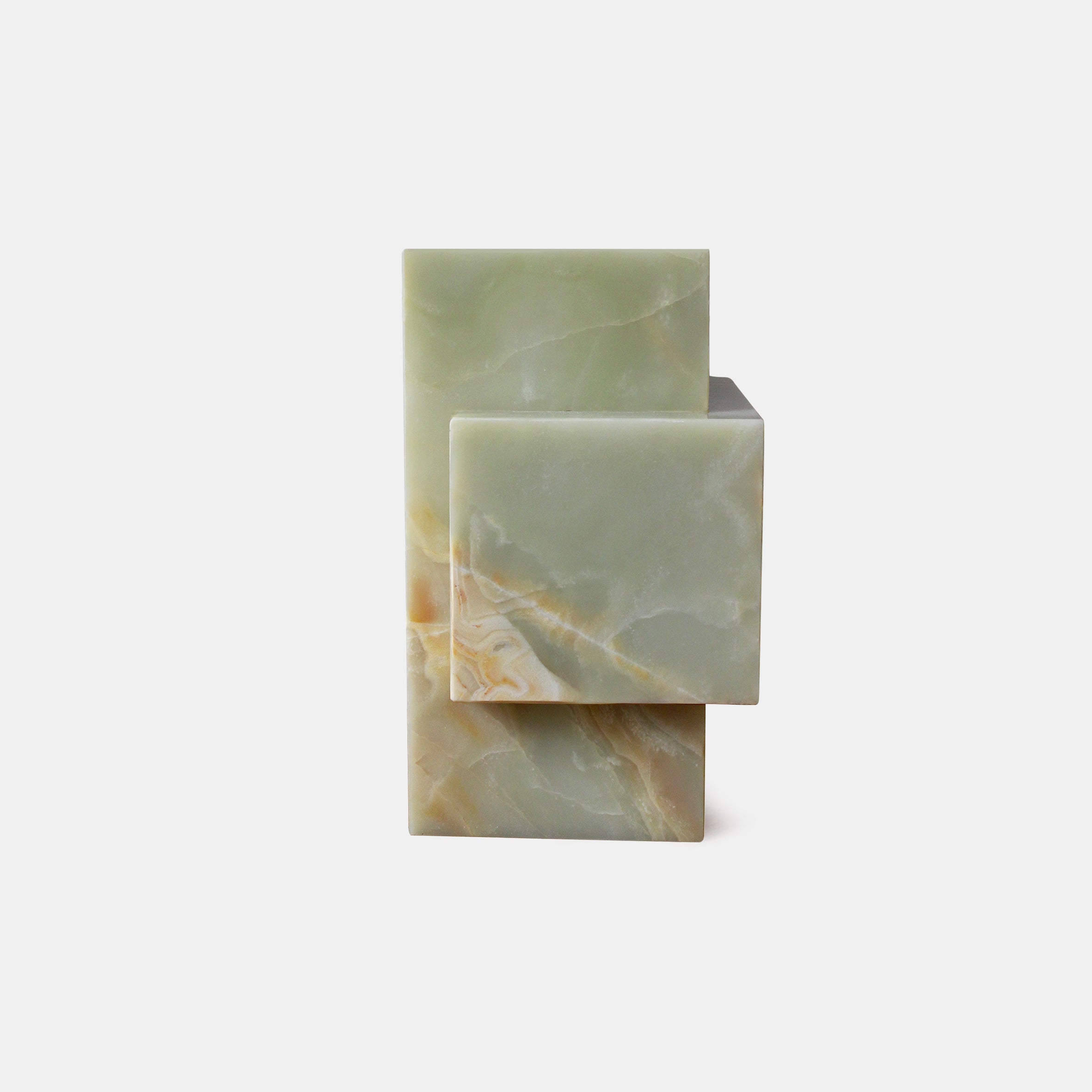 Ella Side Table Green Onyx