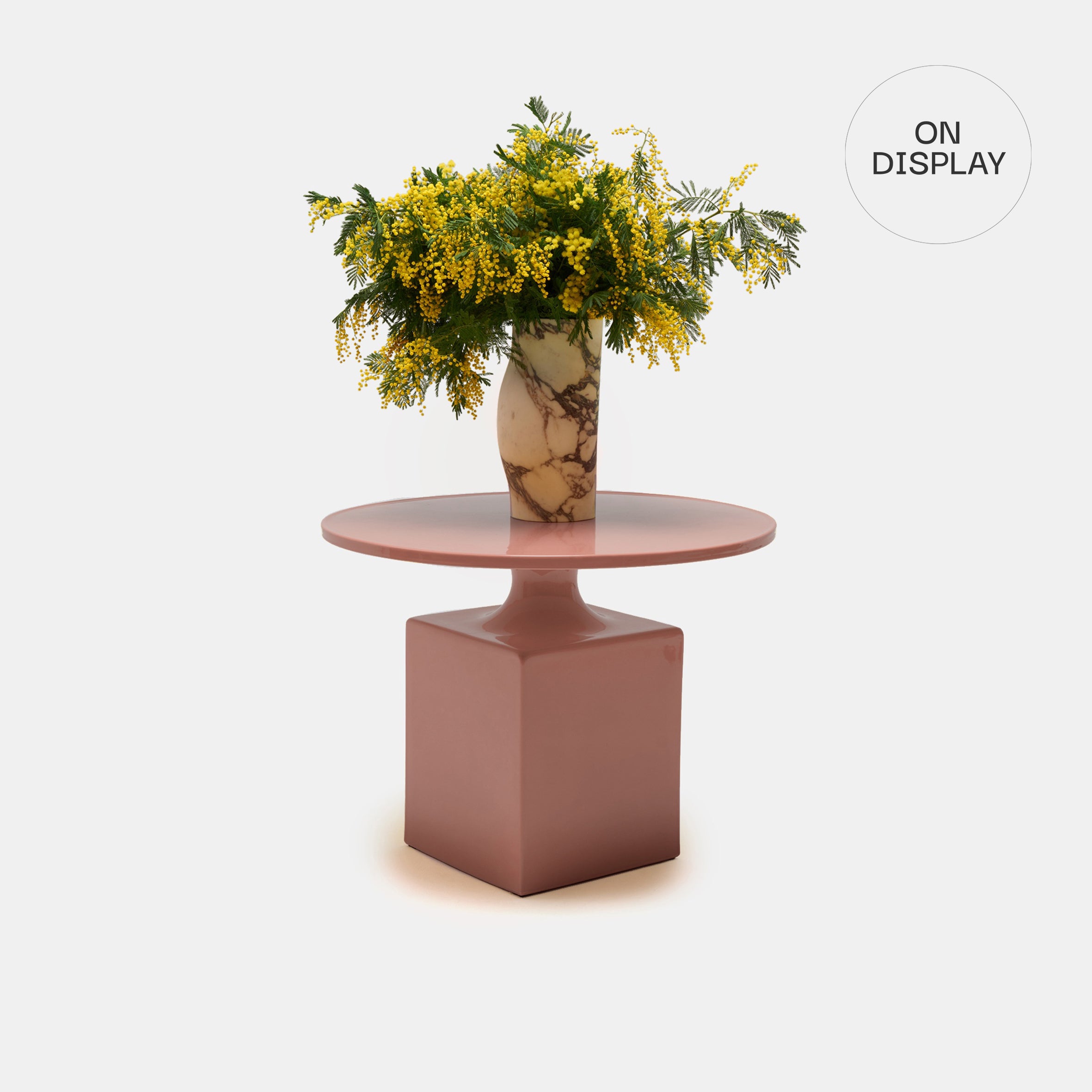 OUK2 Enameled Ceramic Side Table