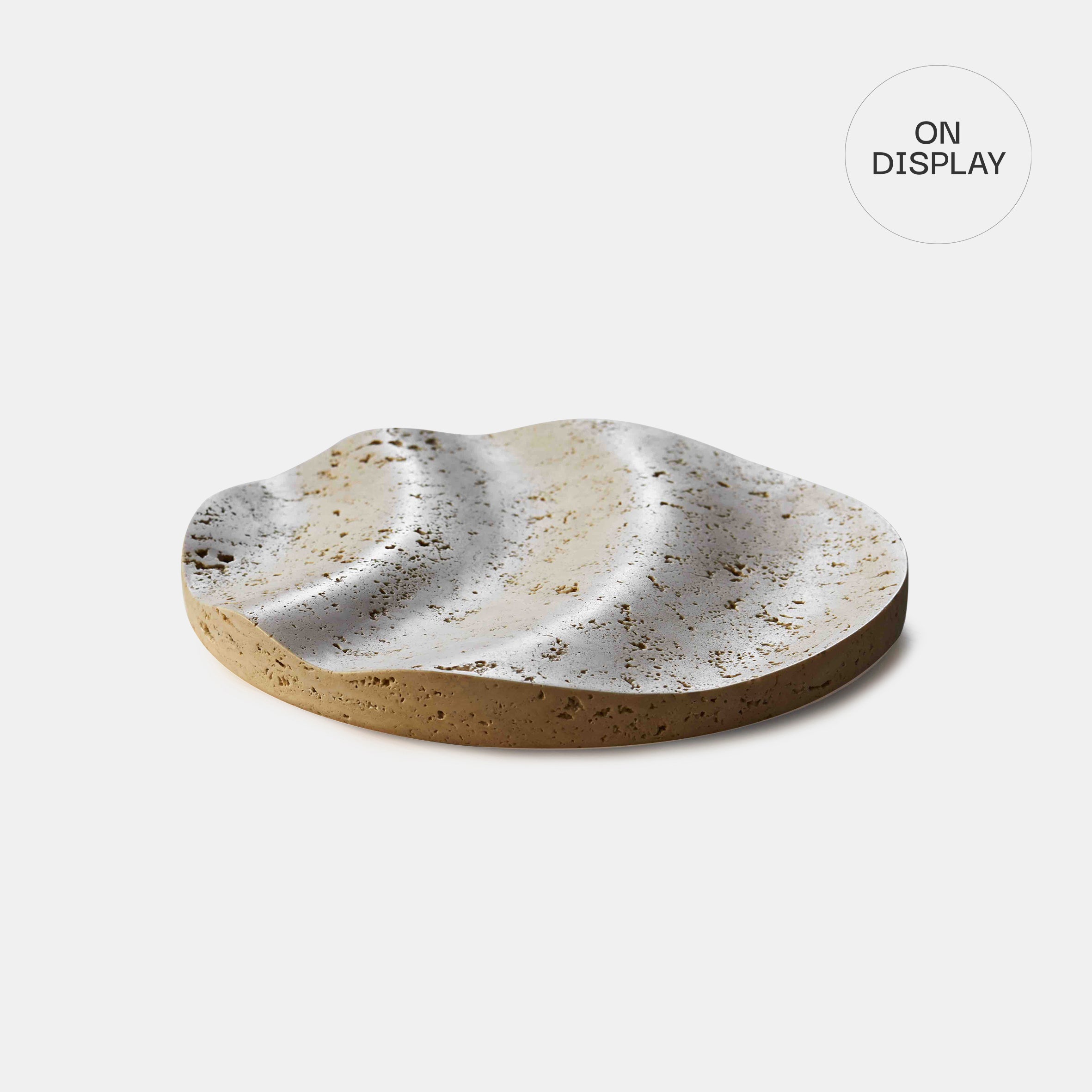 RIPPLE Fruit Bowl - Travertine
