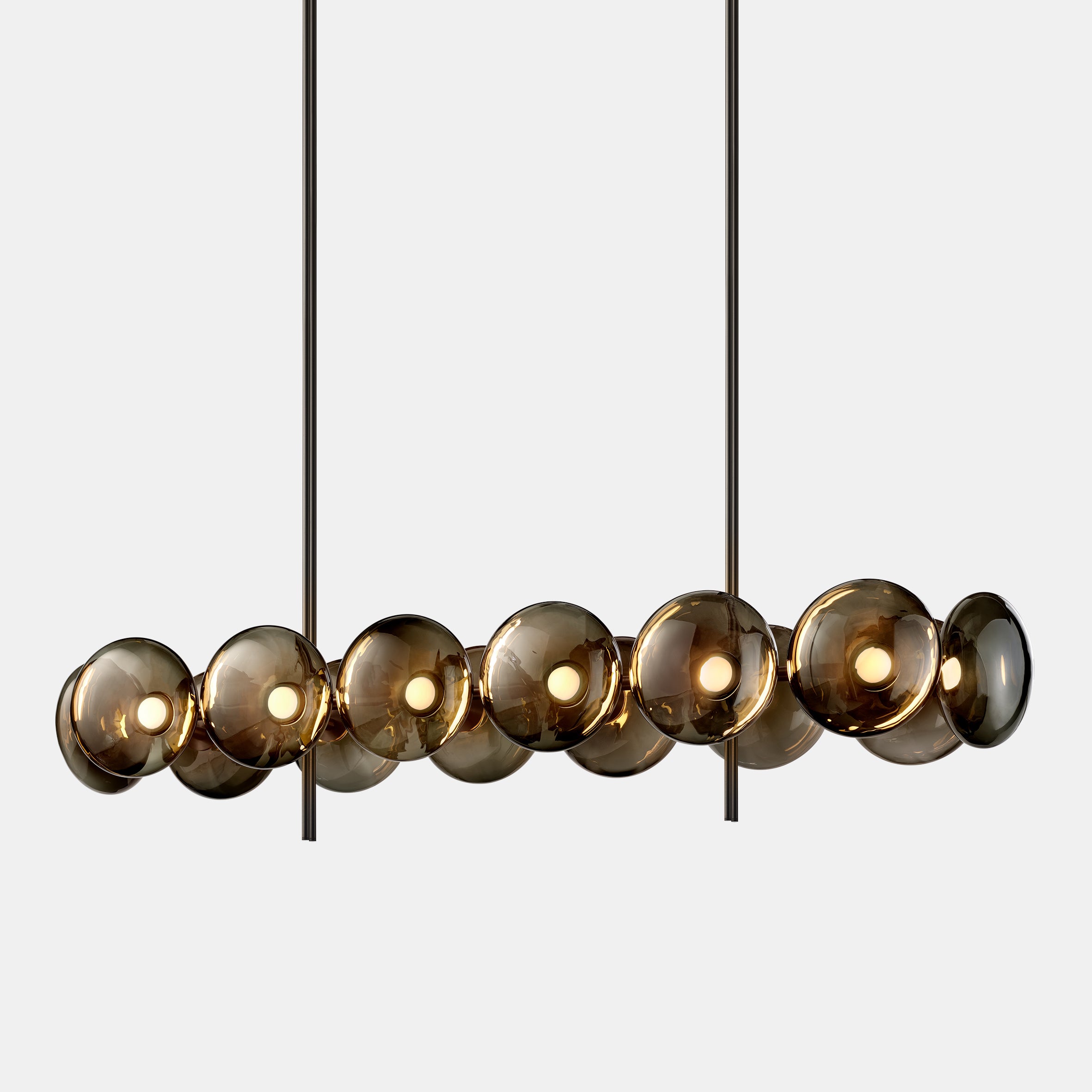 Aeris Linear Long Chandelier