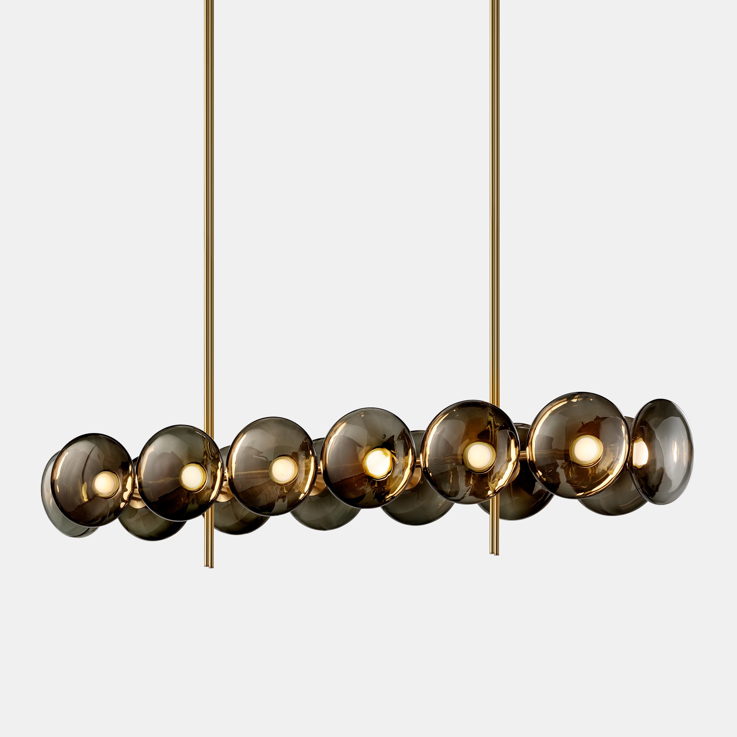 Aeris Linear Long Chandelier