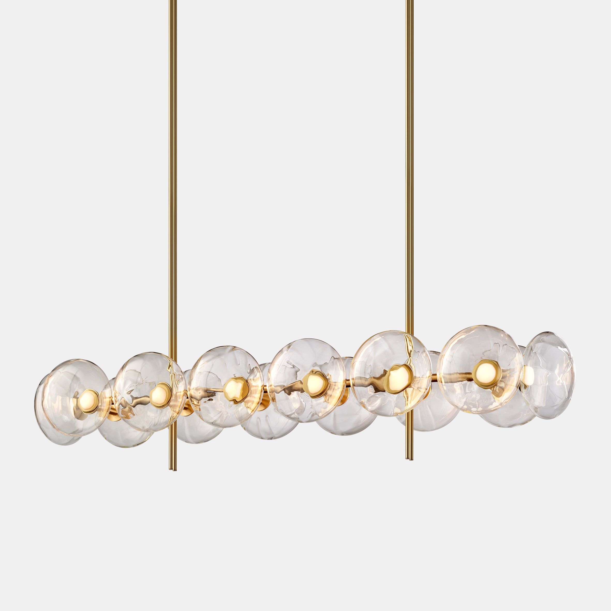 Aeris Linear Long Chandelier