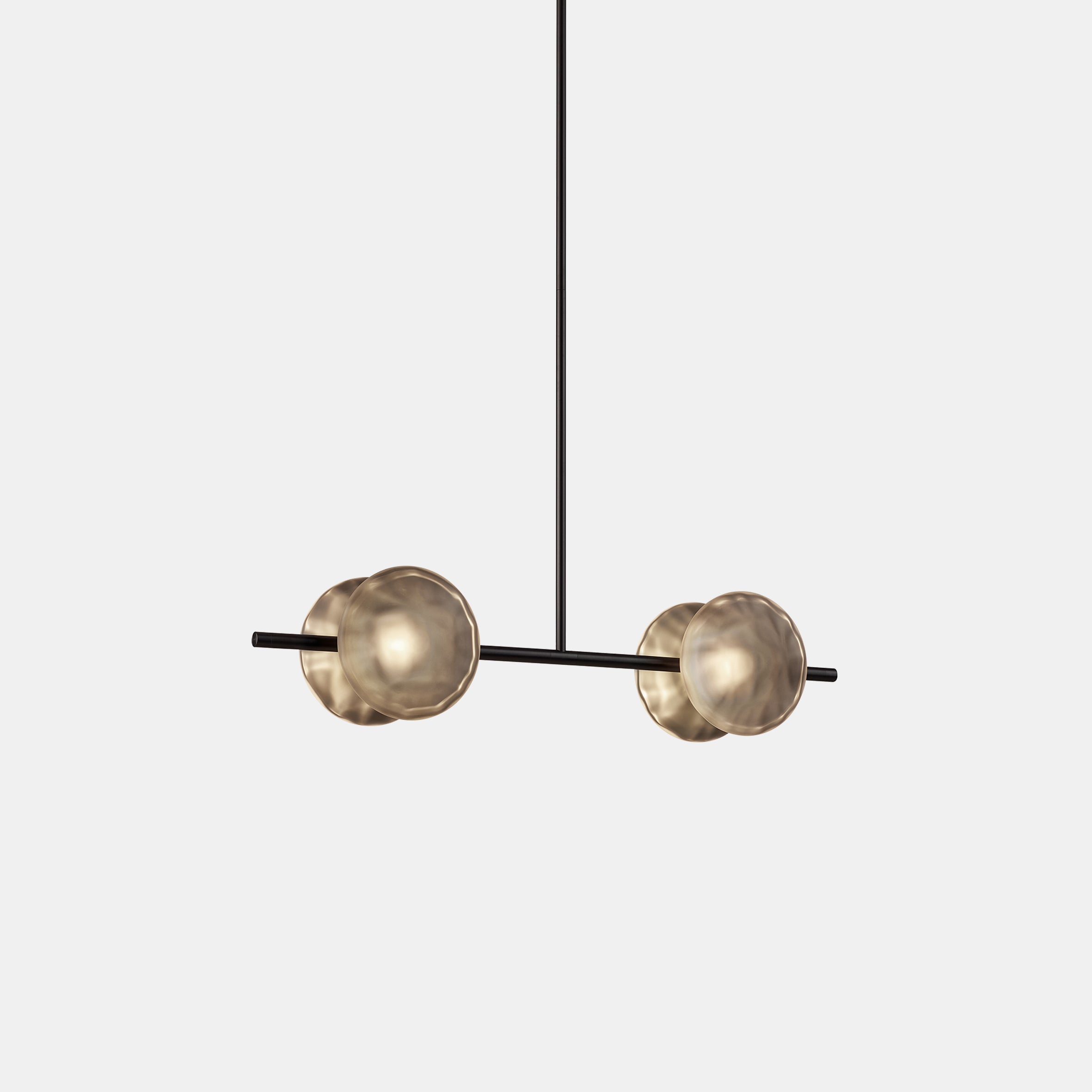 Ceto 14 Double Horizontal Long Chandelier