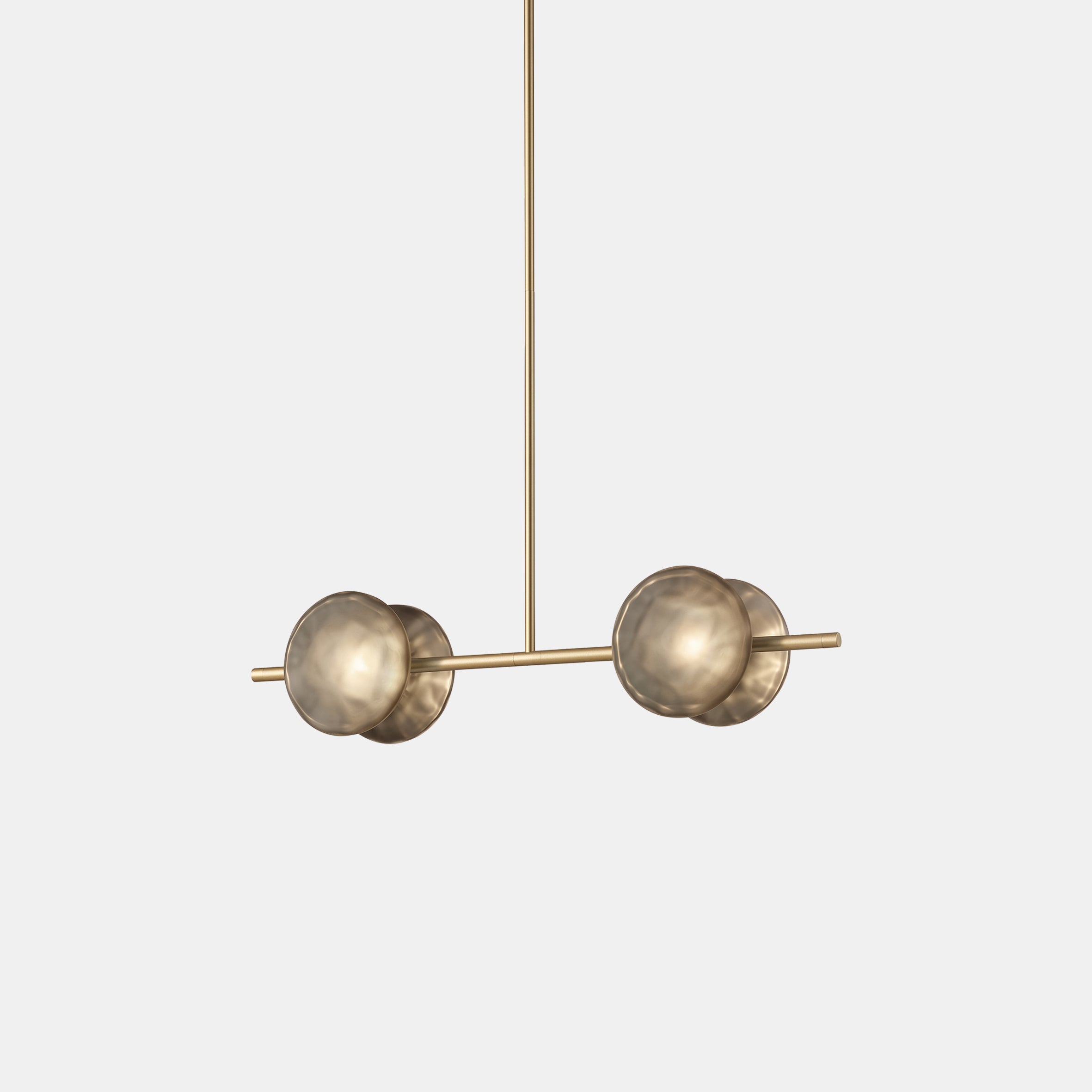 Ceto 14 Double Horizontal Long Chandelier