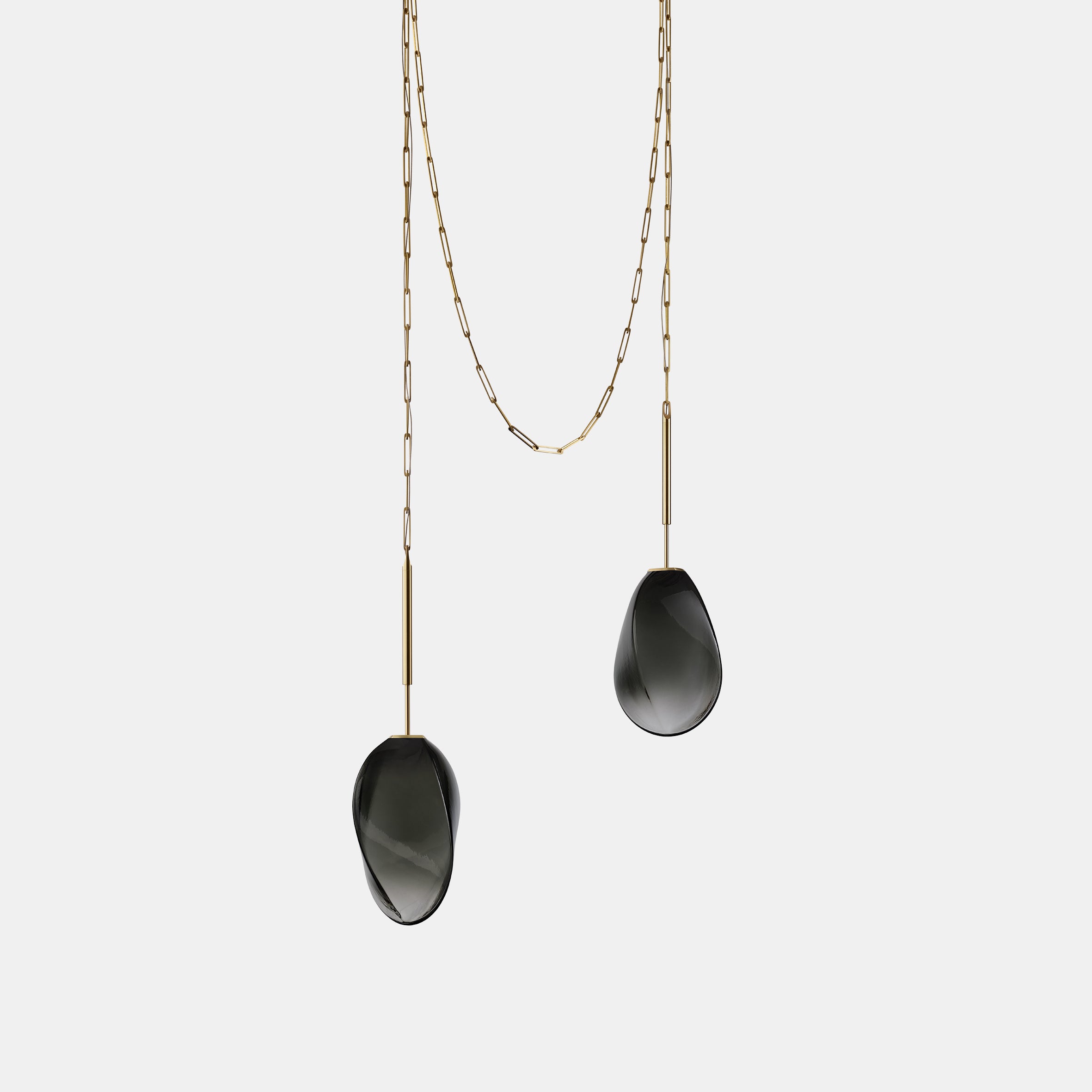 Solace Double Chain + Loop Pendant