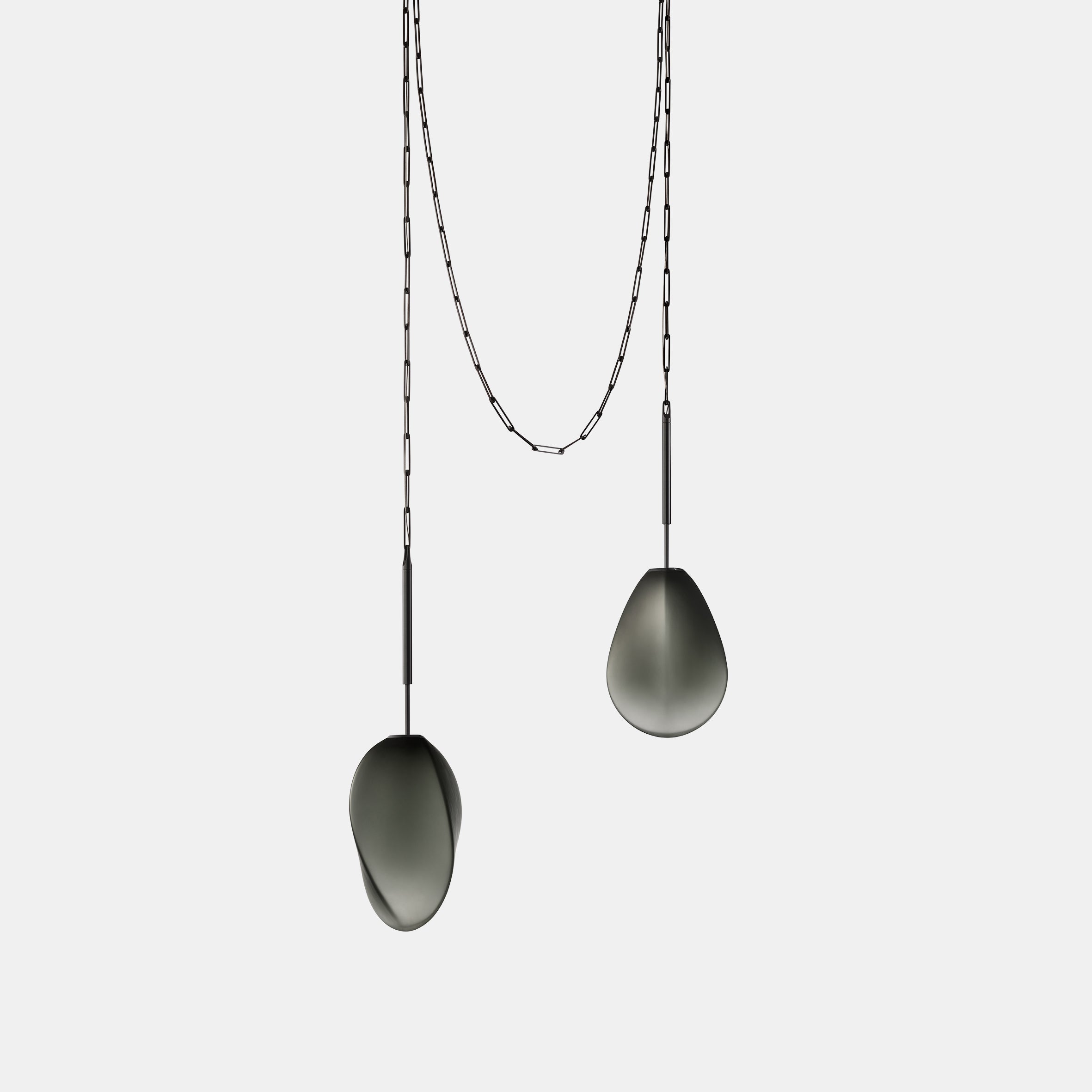Solace Double Chain + Loop Pendant