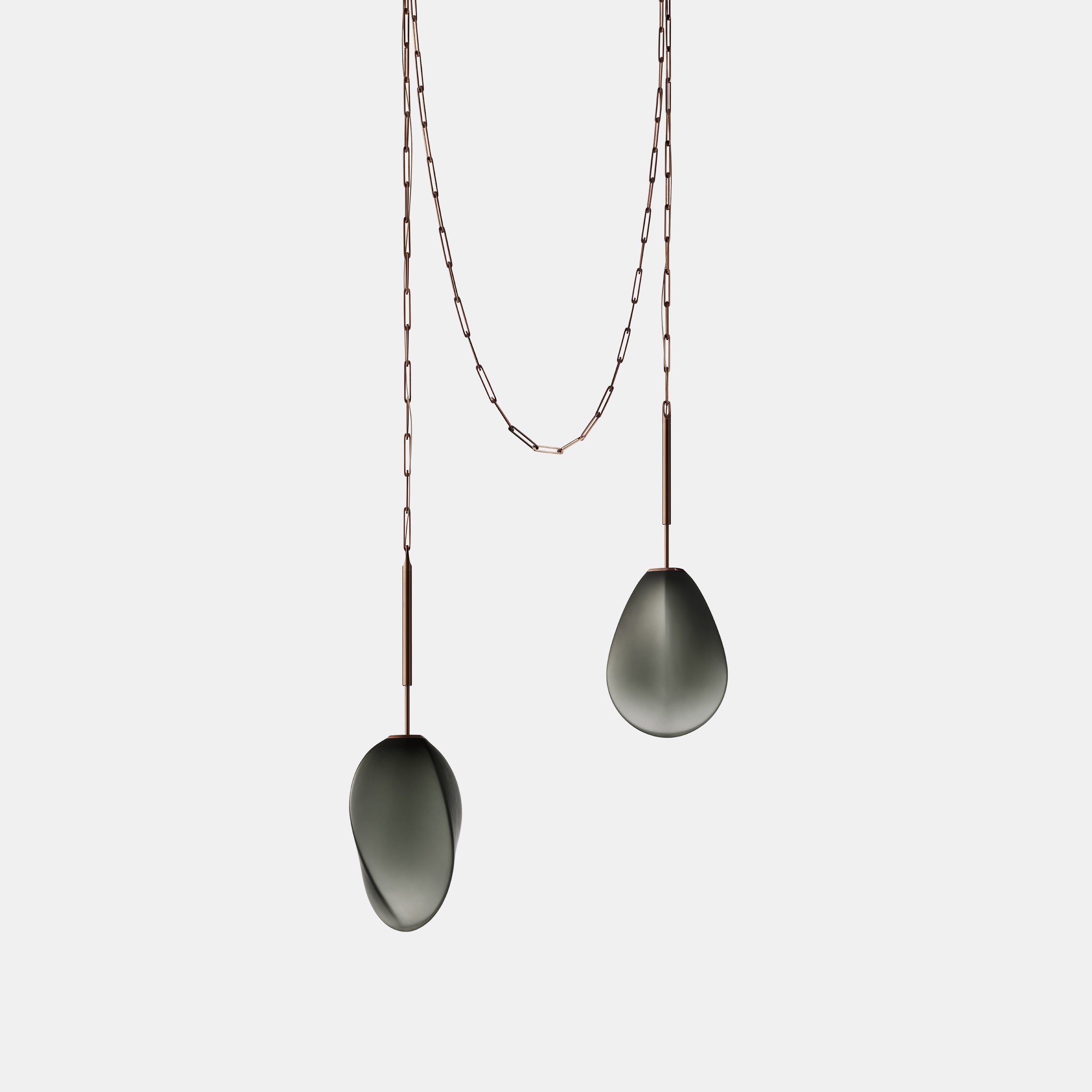 Solace Double Chain + Loop Pendant