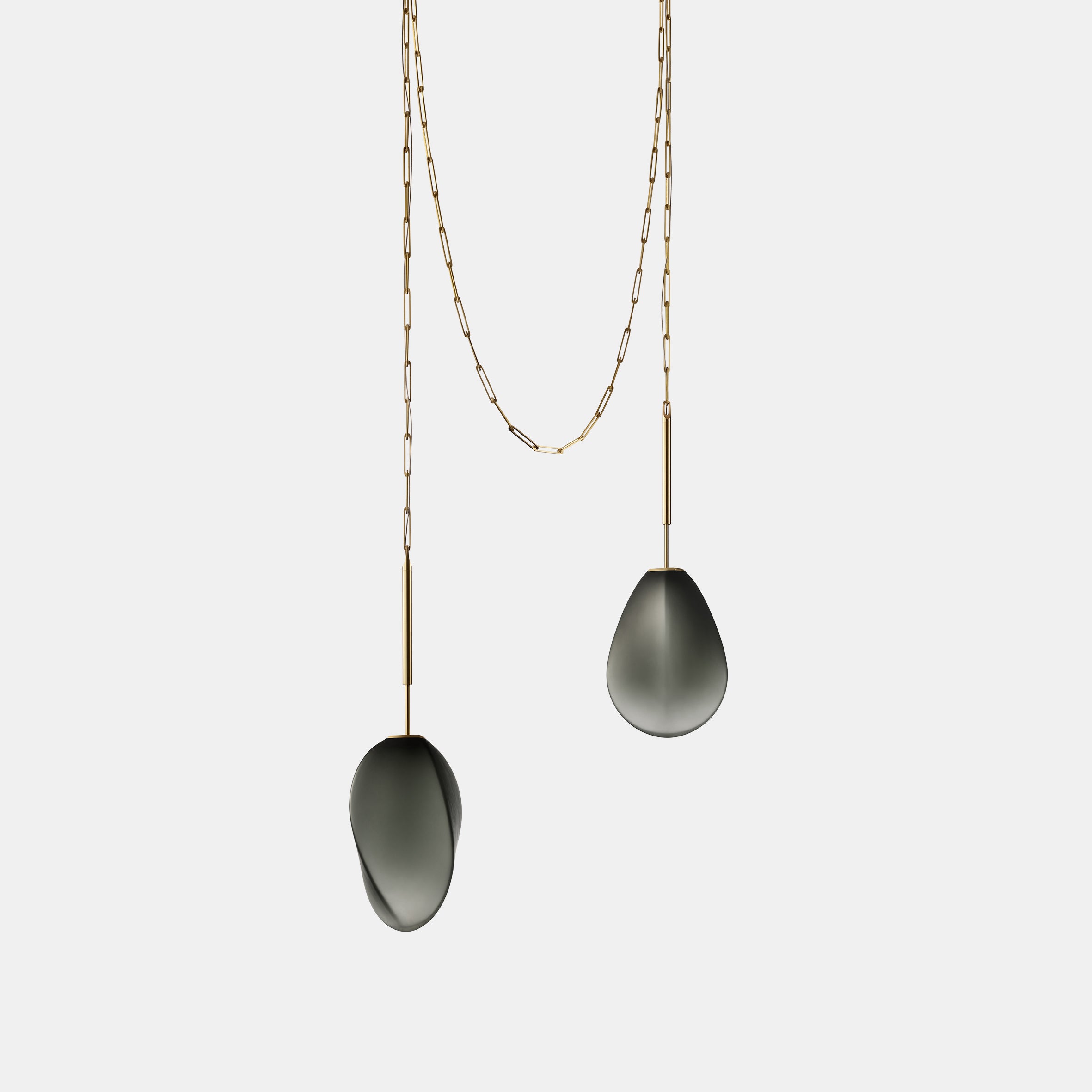 Solace Double Chain + Loop Pendant