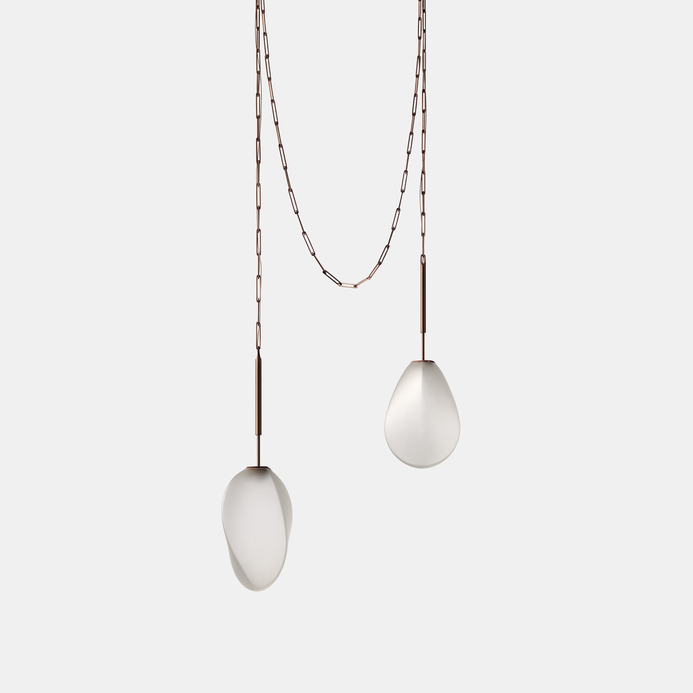 Solace Double Chain + Loop Pendant