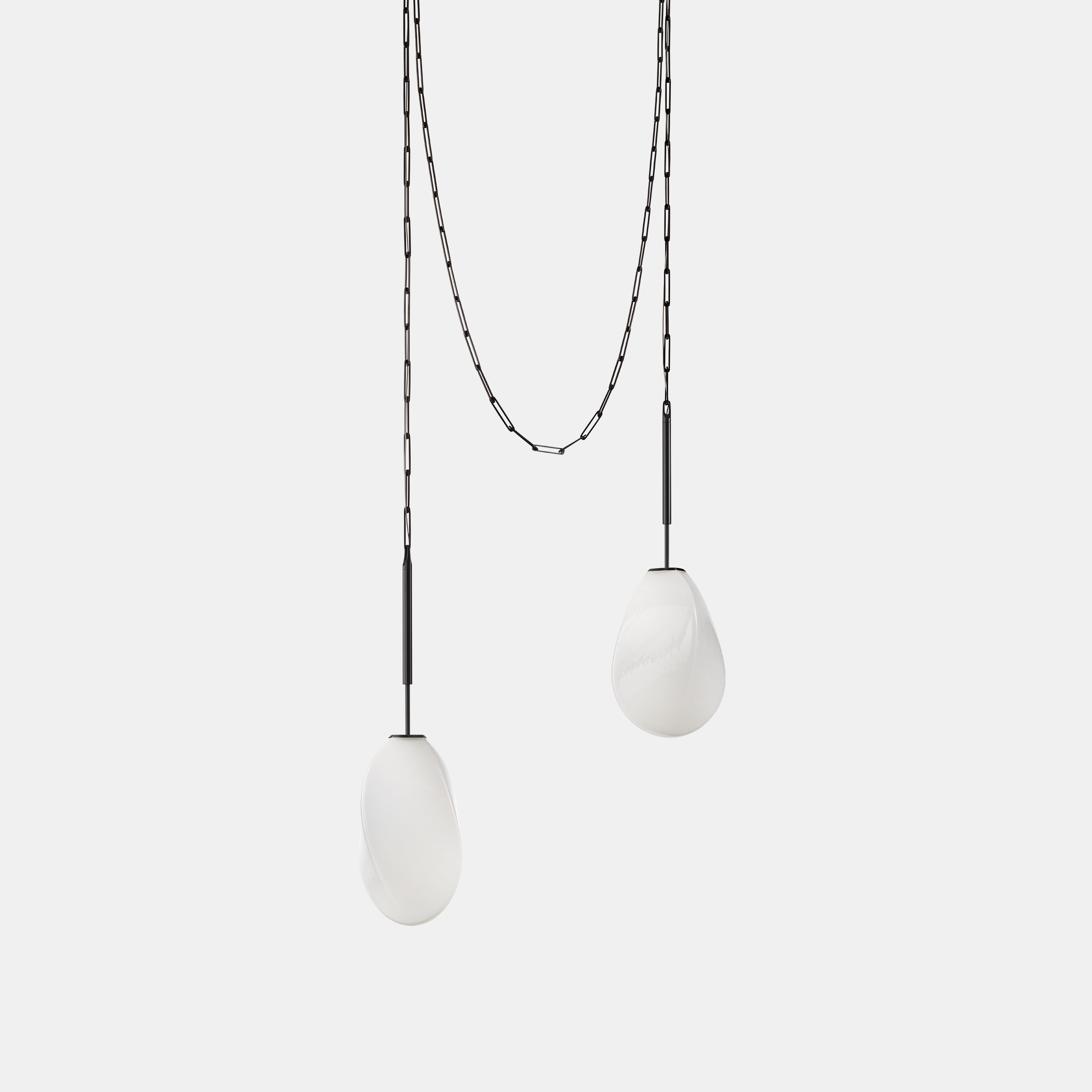 Solace Double Chain + Loop Pendant