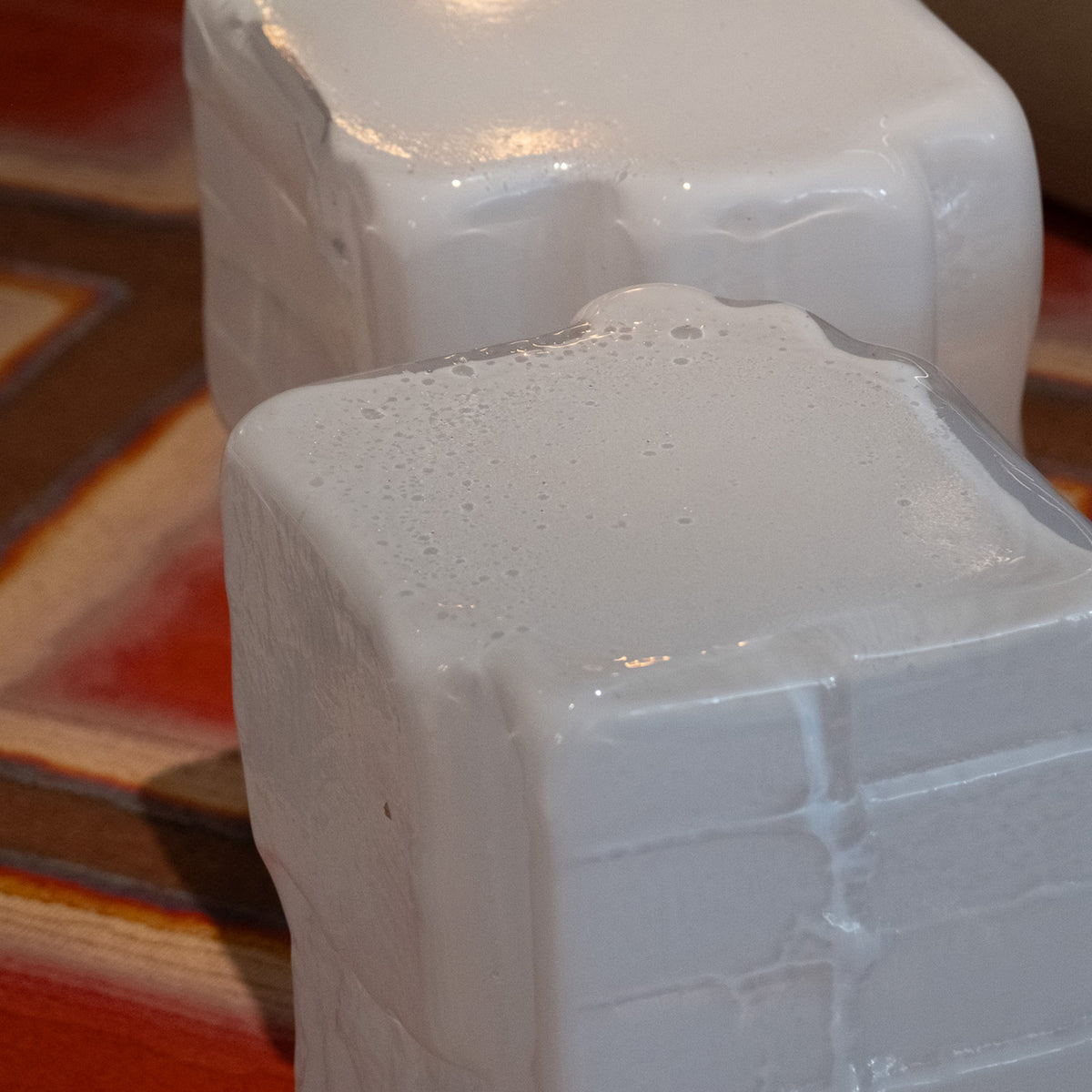 1/1/1 Side Table - White