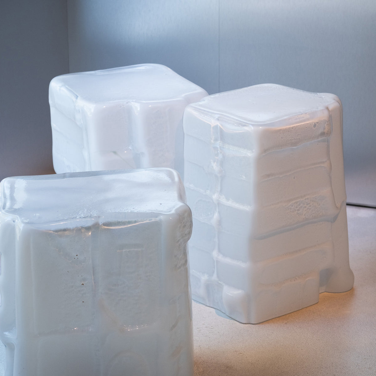 1/1/1 Side Table - White