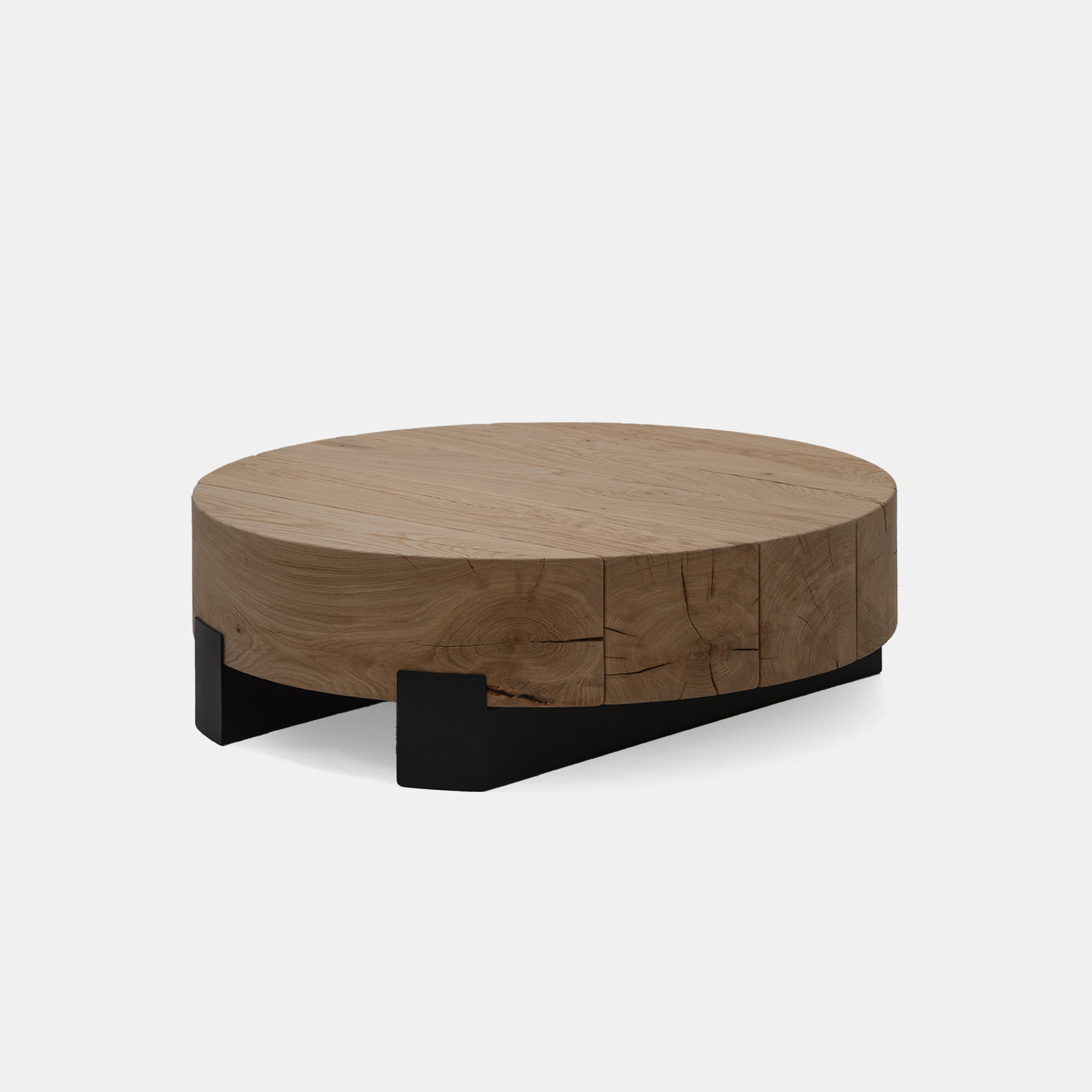 Beam Round Coffee Table