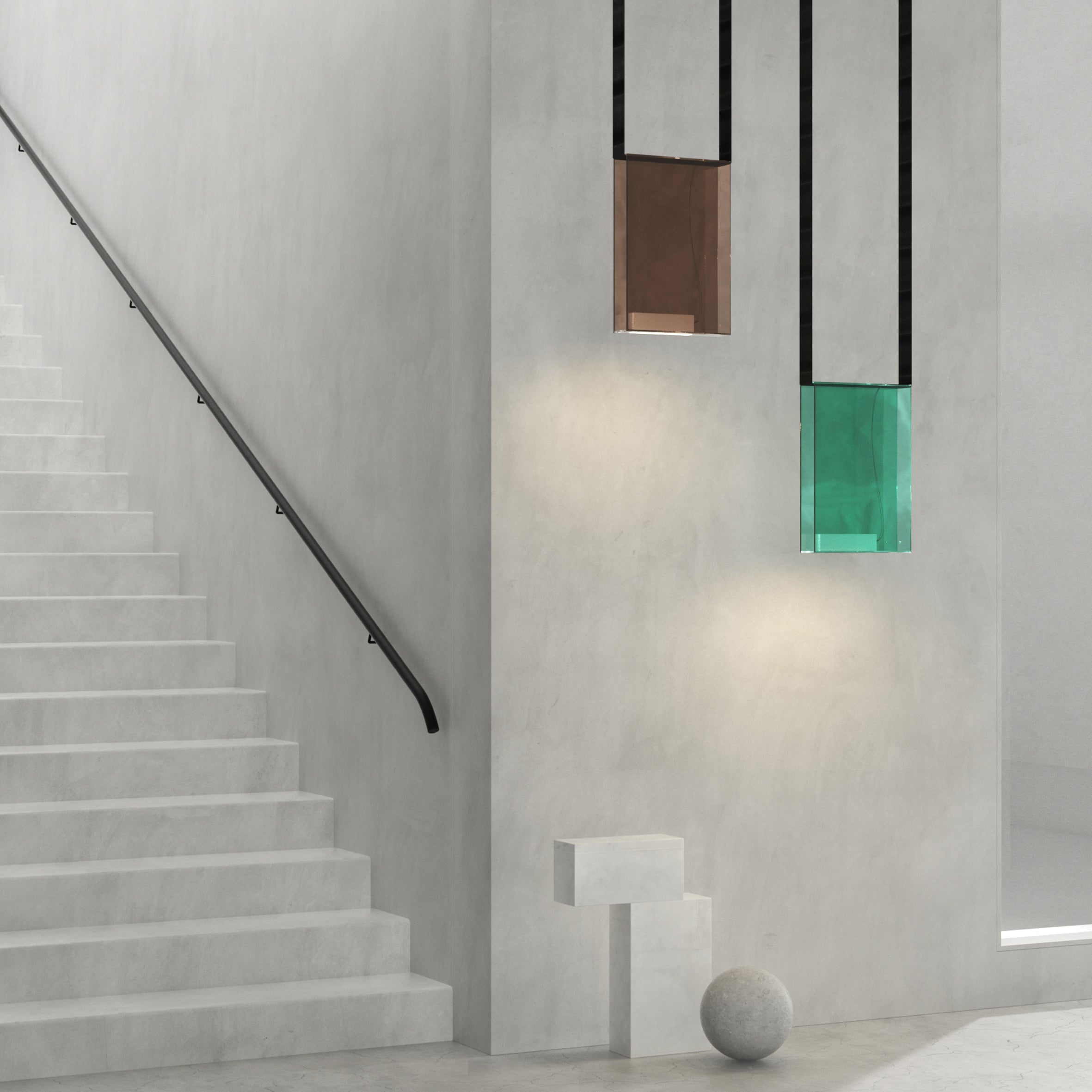 Sainte Acrylic Pendant