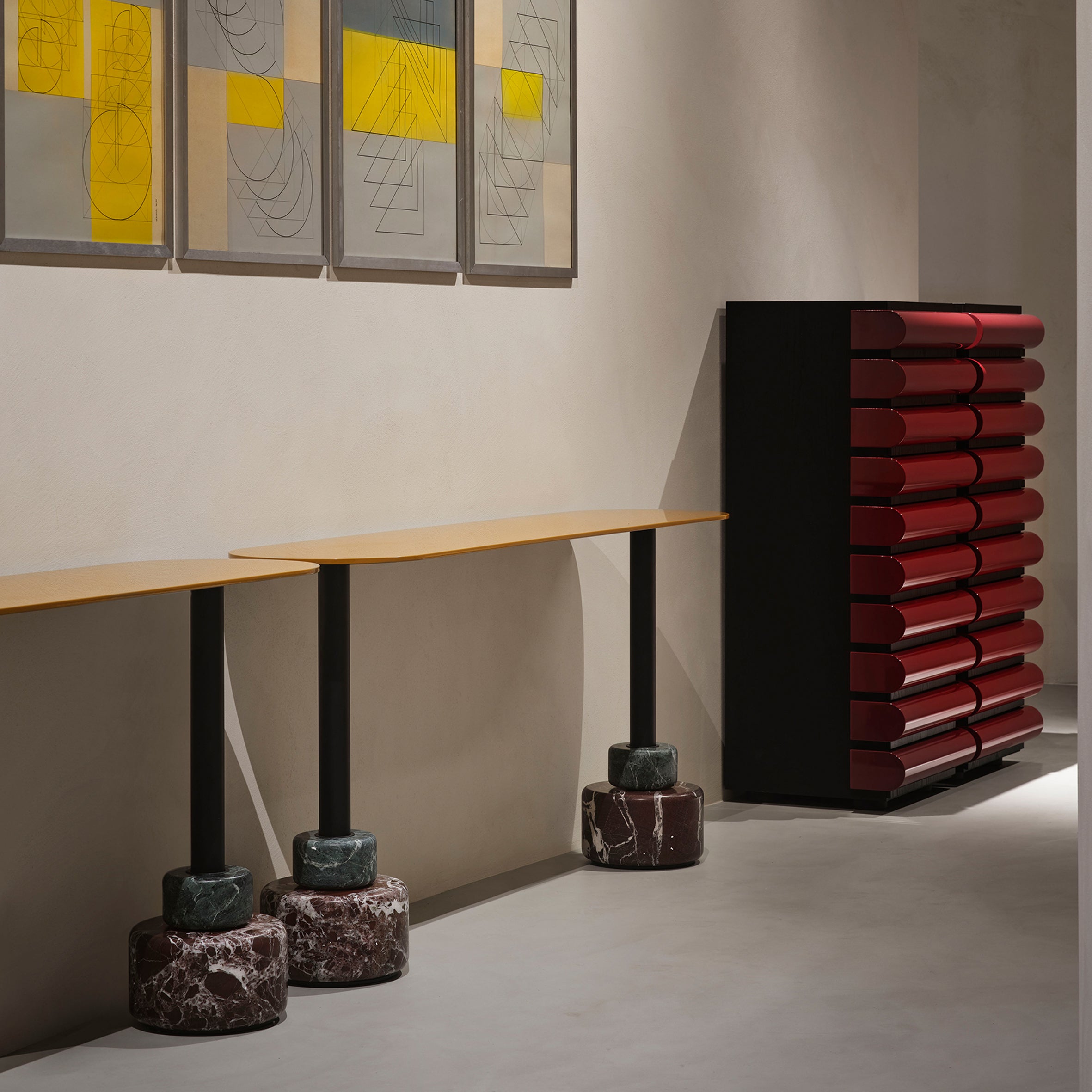 Storet Eight-Drawer Chest