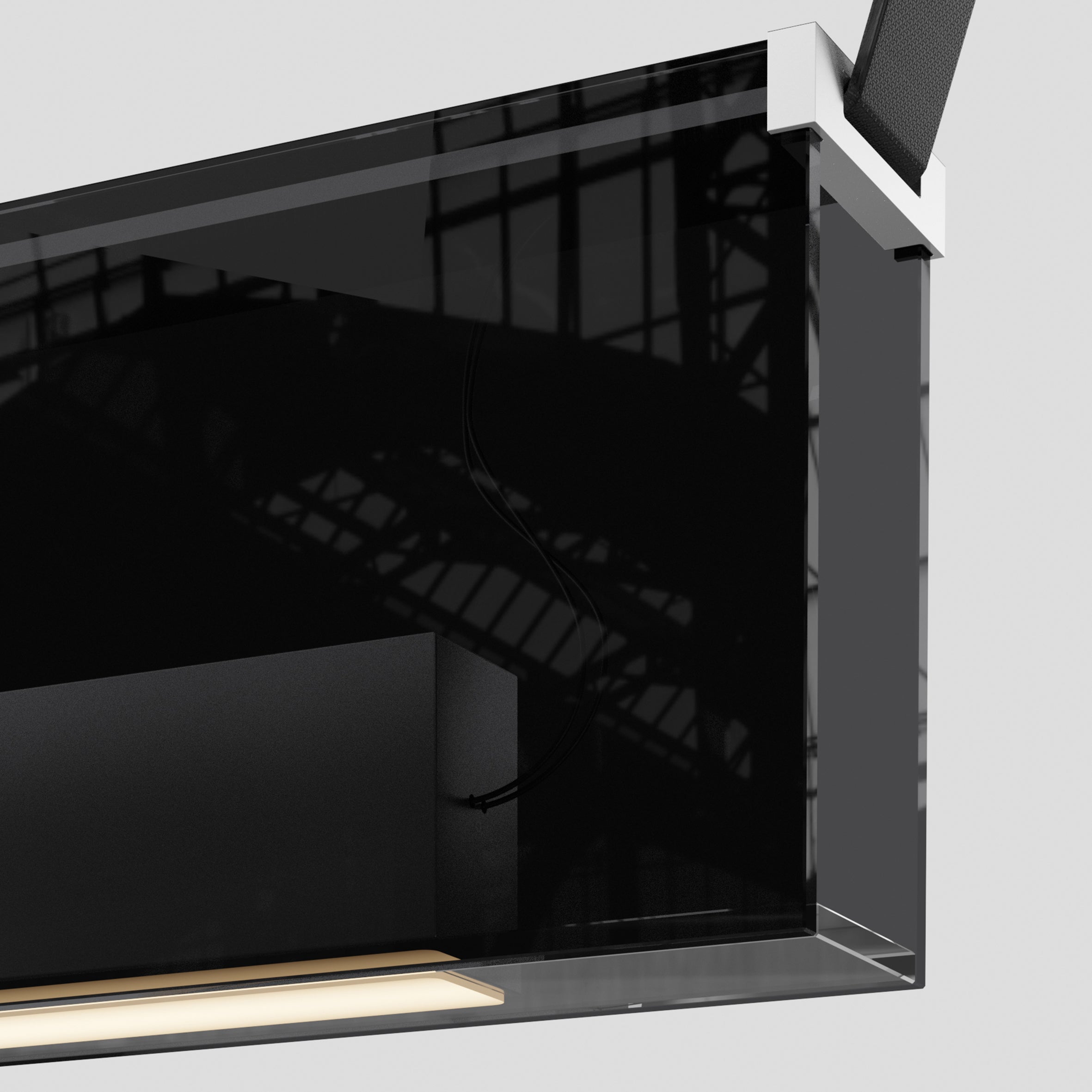 Sainte Acrylic Pendant