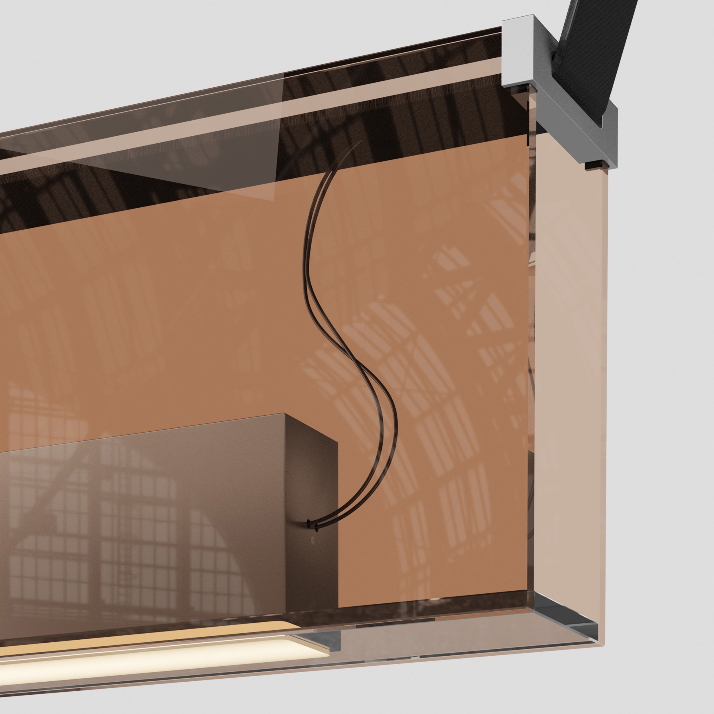 Sainte Acrylic Pendant